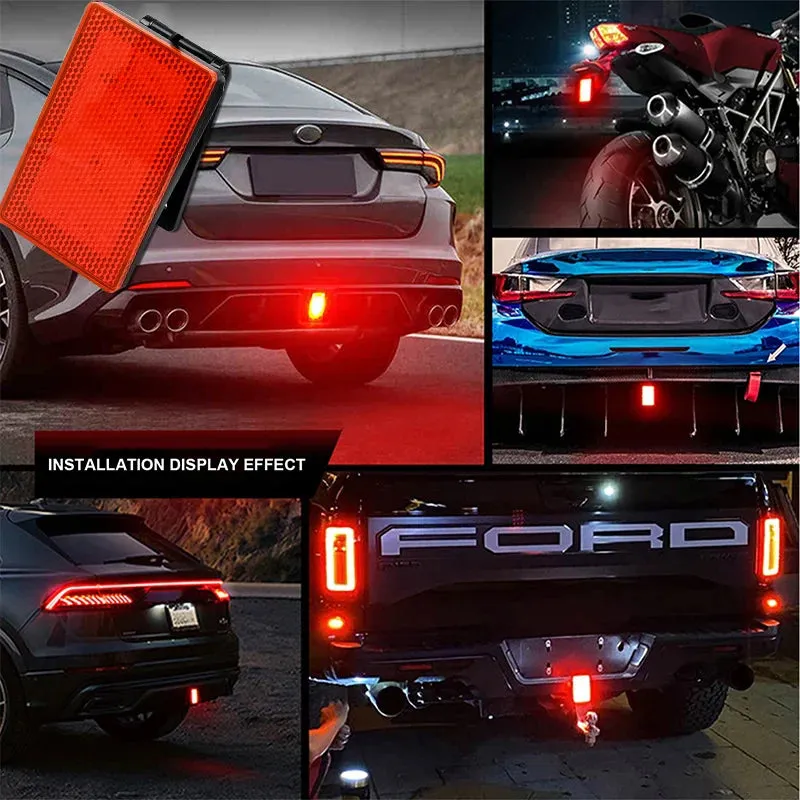 12V F1 Style 15 Led Rear Strobe Tail Light Universal Car Tuning Accessory