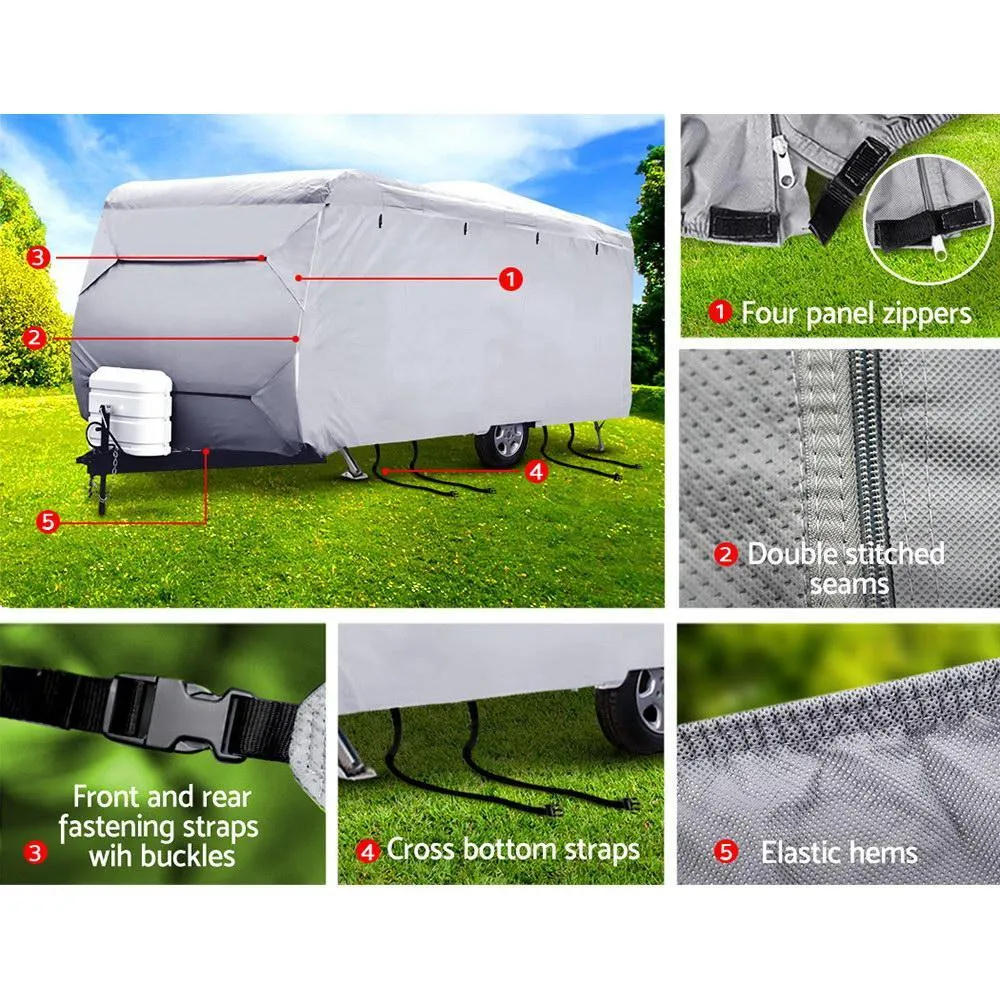 16-18ft Caravan Cover 4 Layer UV Water Resistant