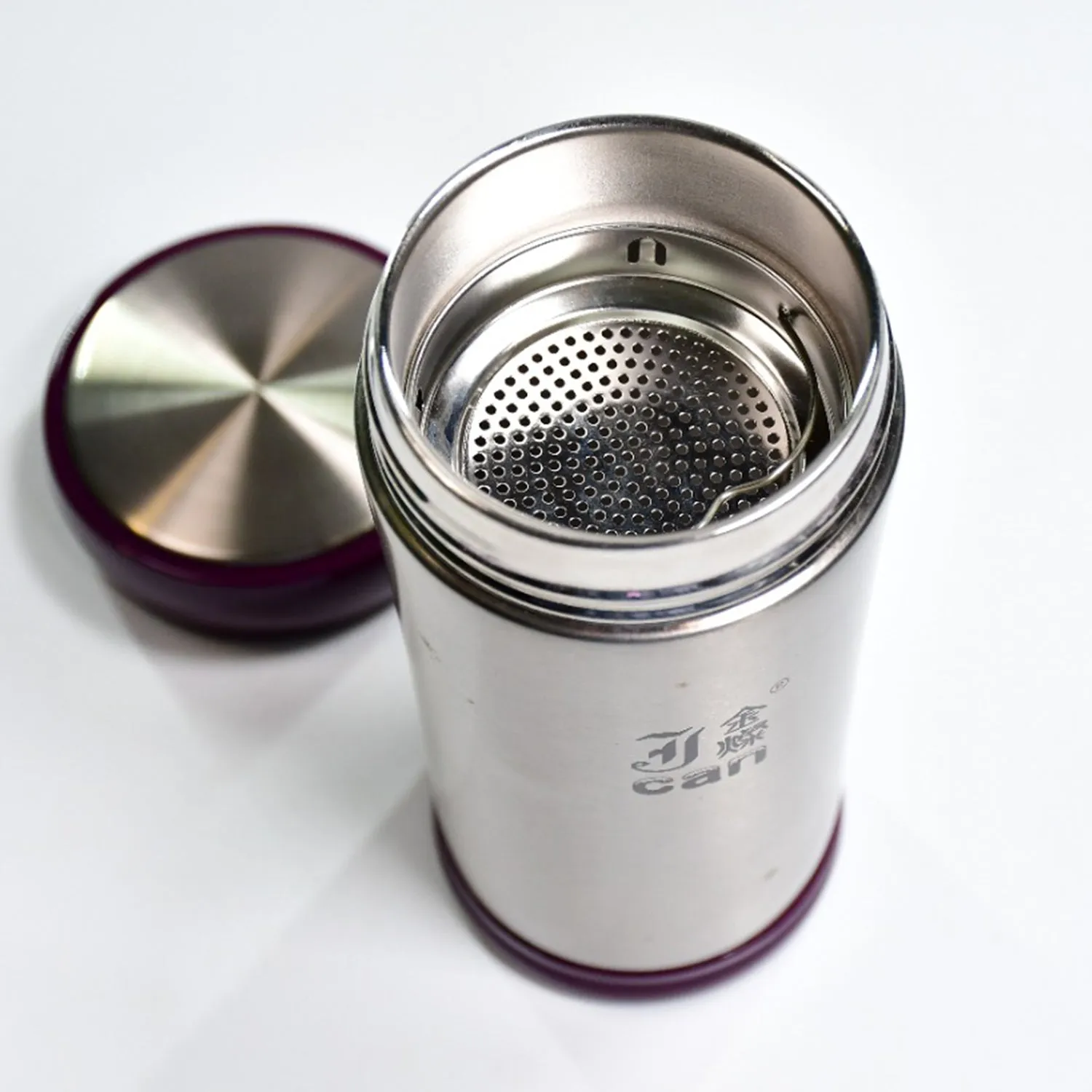 480ML PLAIN PRINT STAINLESS STEEL WATER BOTTLE FOR OFFICE, HOME, GYM, OUTDOOR TRAVEL HOT AND COLD DRINKS.
