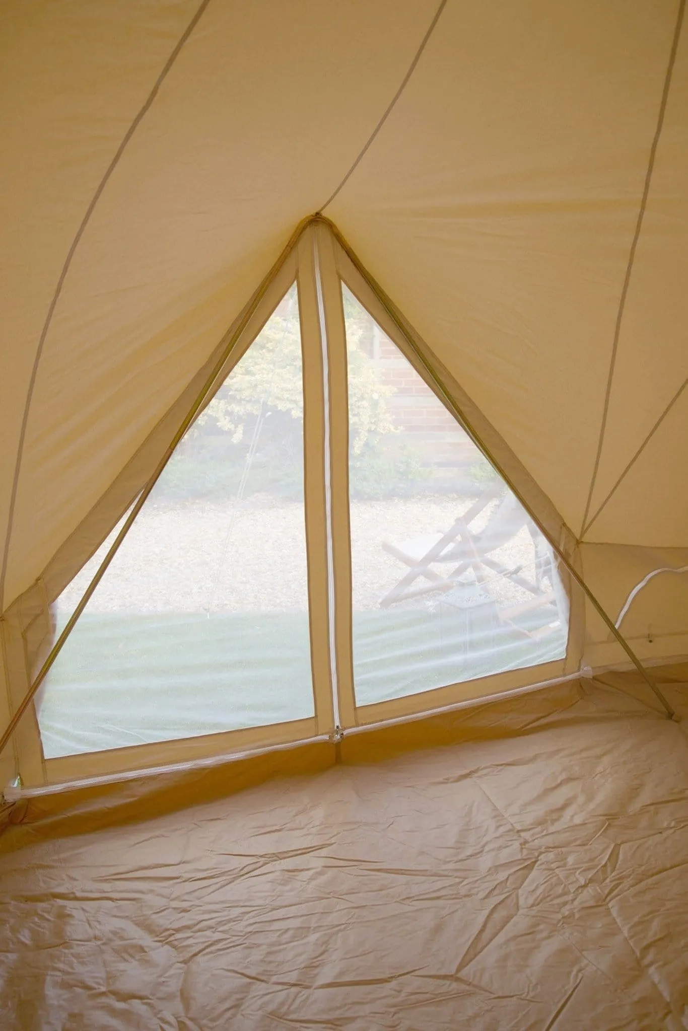 5m Bell Tent 285gsm 100% Natural Canvas | StoveMate