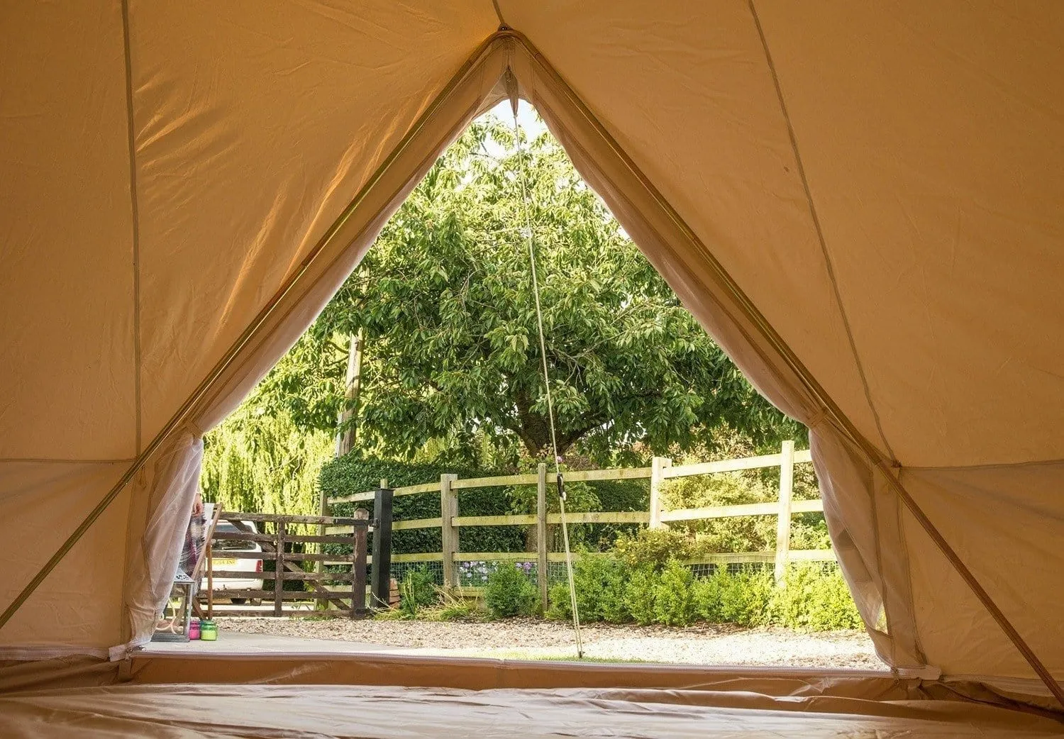 5m Bell Tent 285gsm 100% Natural Canvas | StoveMate