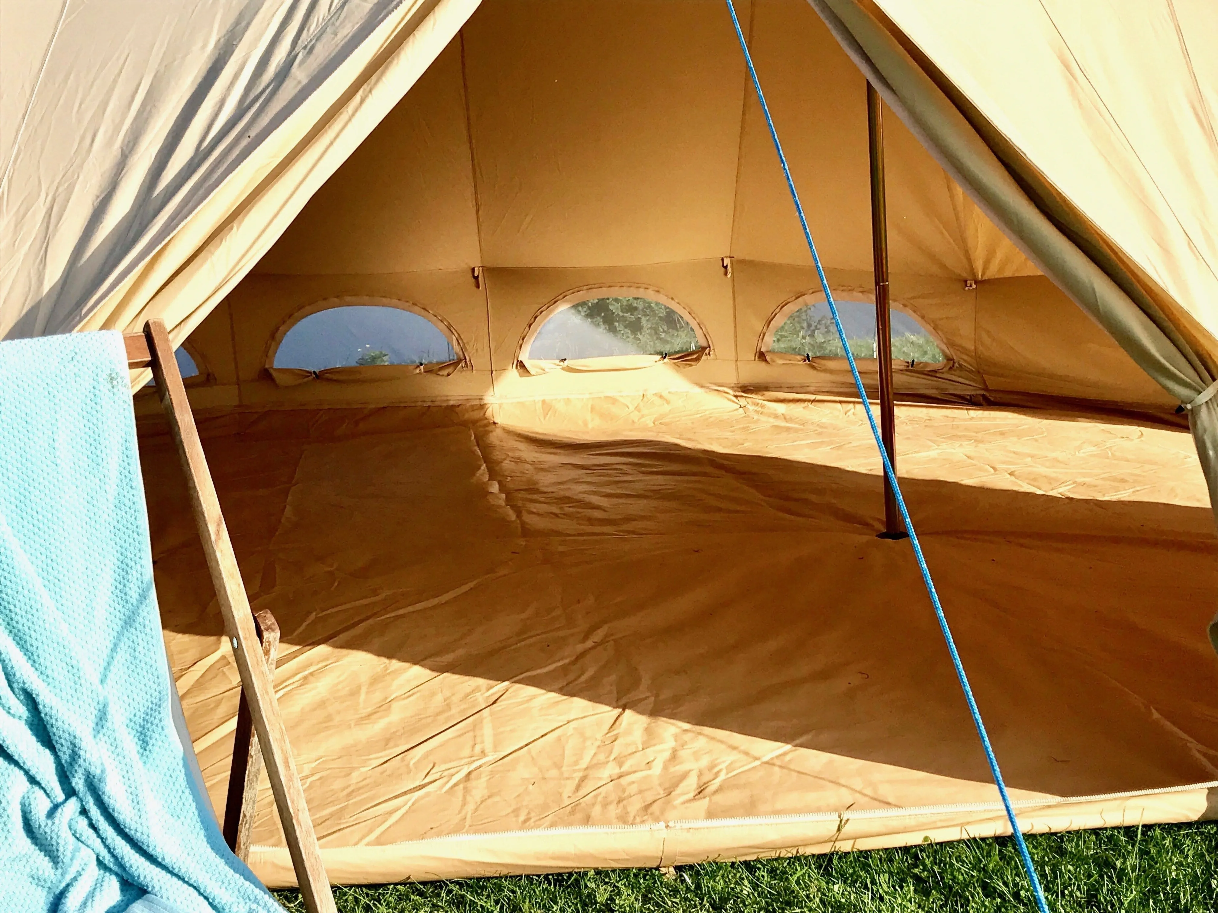 6m x 4m Emperor Tent 285gsm 100% Natural Canvas | StoveMate
