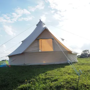 6m x 4m Emperor Tent 285gsm 100% Natural Canvas | StoveMate