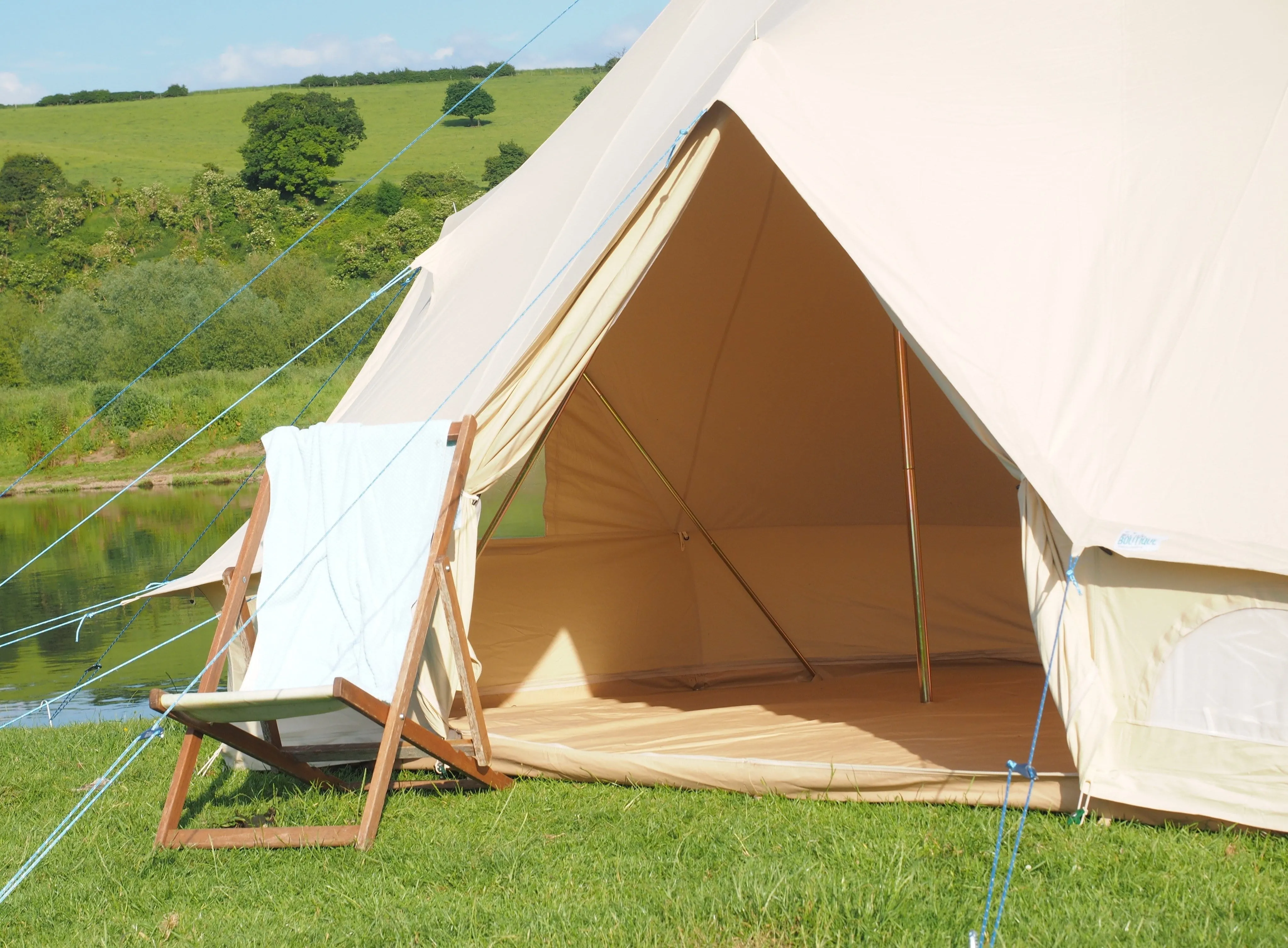 6m x 4m Emperor Tent 285gsm 100% Natural Canvas | StoveMate