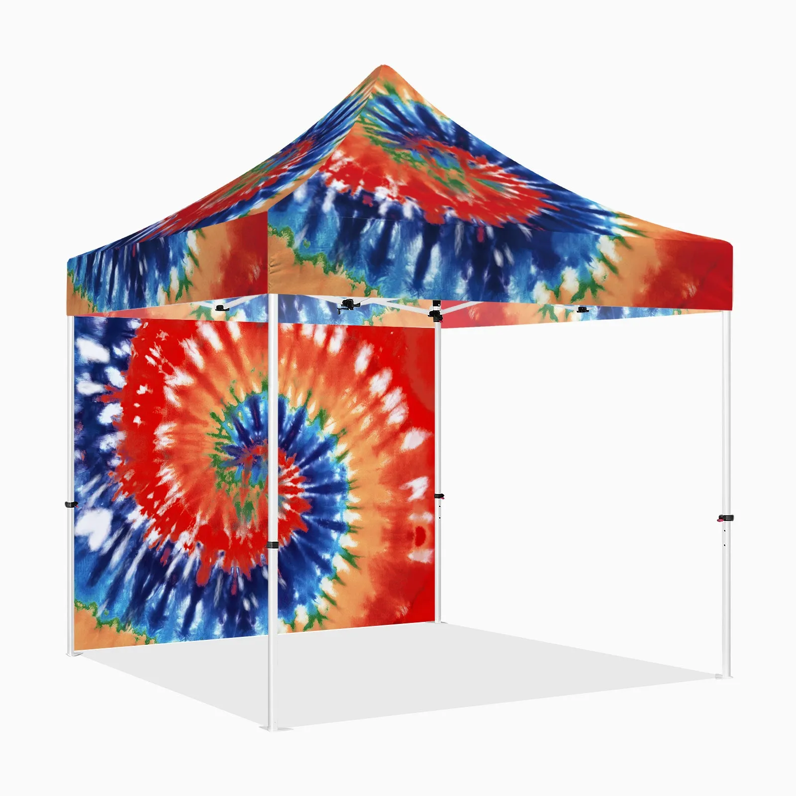 ABLEM8CANOPY 10x10 Pop Up Tie Dye Canopy Tent
