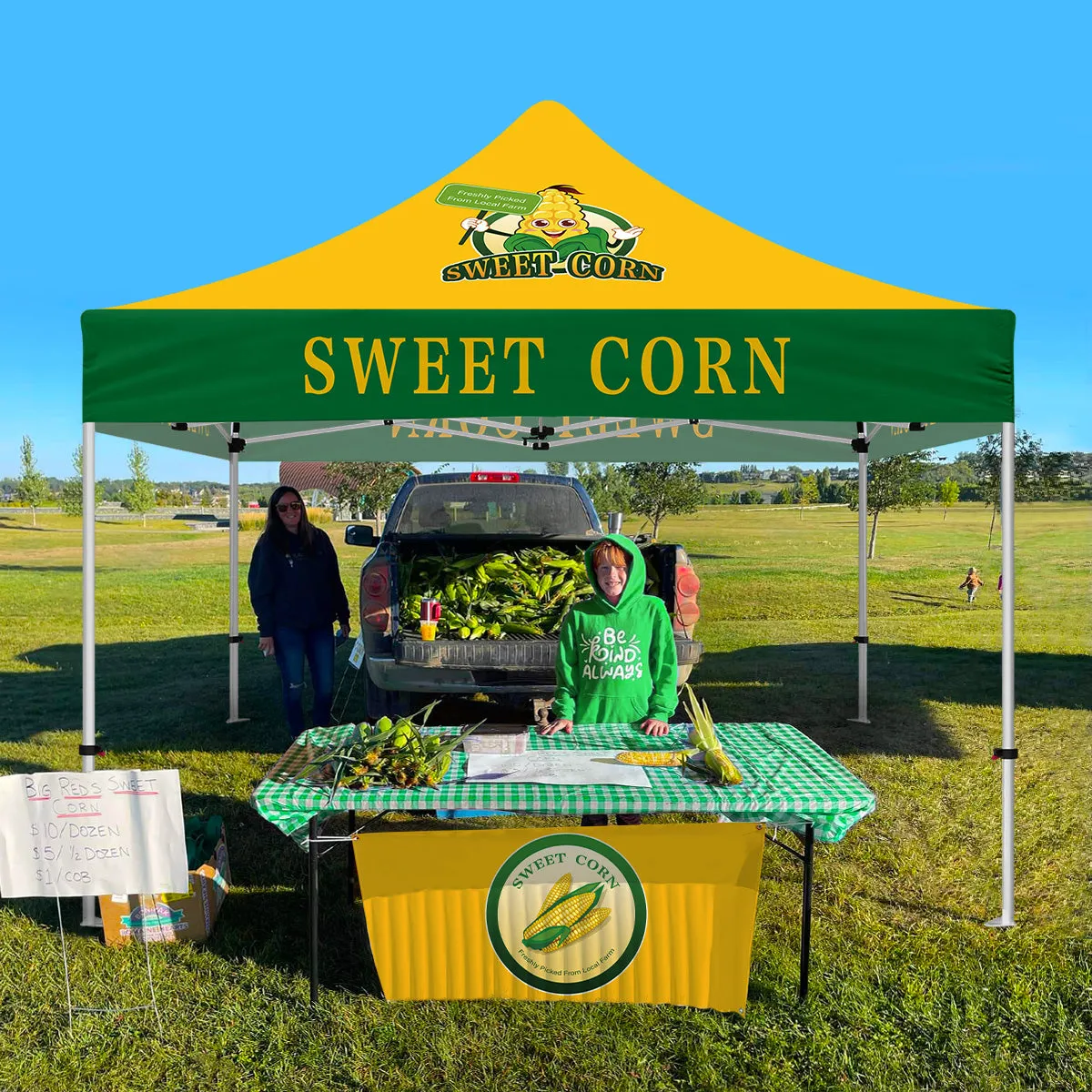 ABLEM8CANOPY 10x10 Sweet Corn Canopy Pop Up Tent