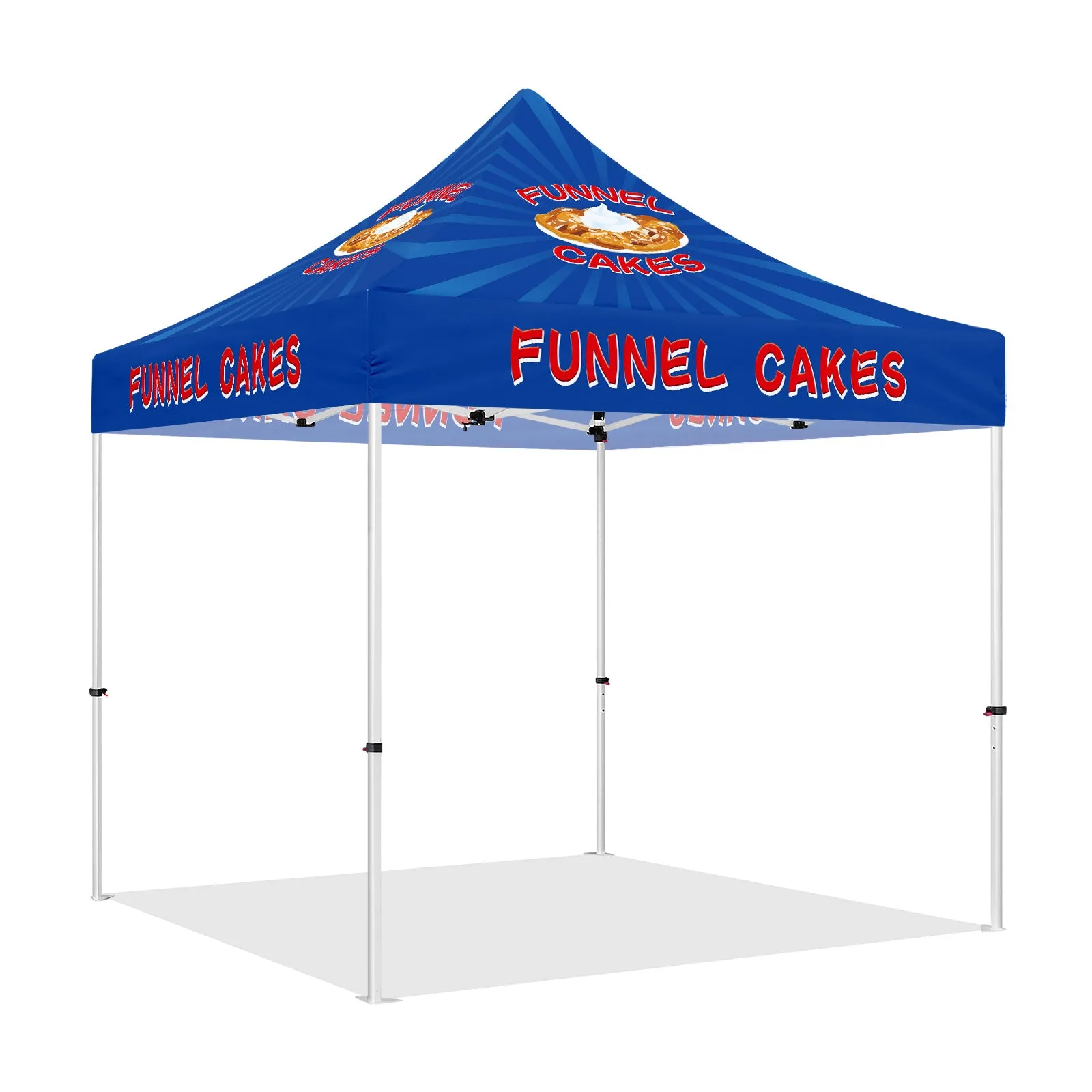 ABLEM8CANOPY Funnel Cakes 10x10 Canopy Pop Up Tent