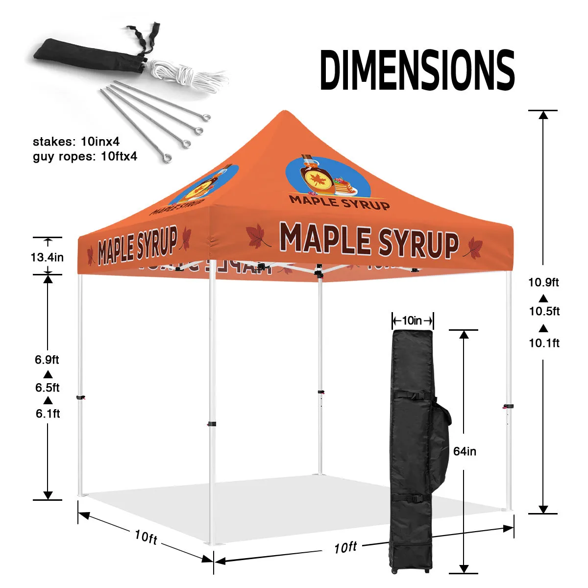 ABLEM8CANOPY Maple Syrup 10x10 Canopies Tents for Sale