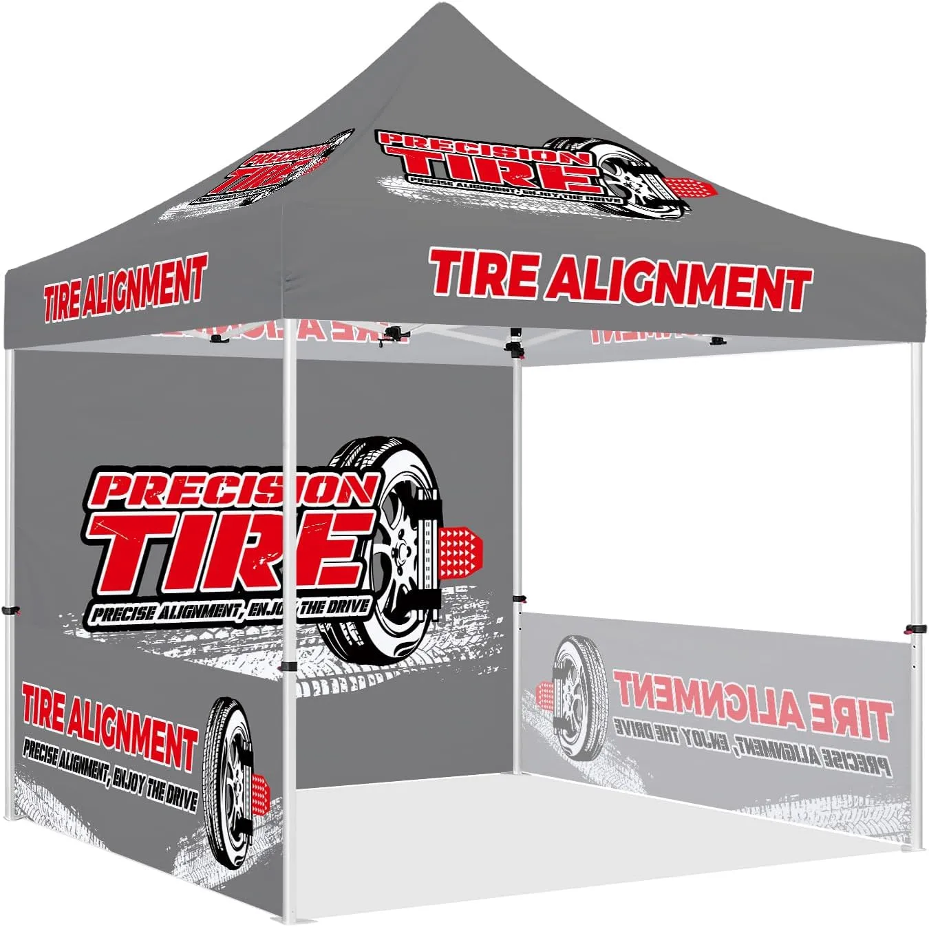 ABLEM8CANOPY TIRE ALIGNMENT 10x10 Outdoor Canopy Tent
