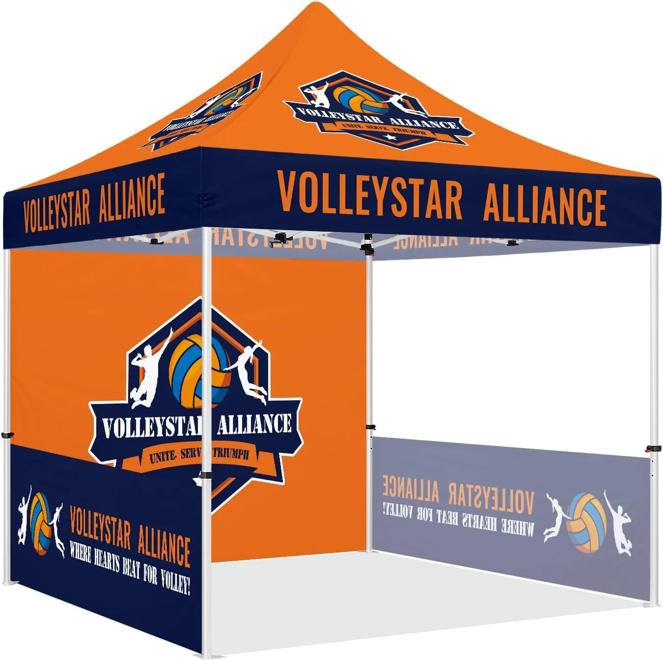 ABLEM8CANOPY VOLLEYSTAR ALLIANCE 10x10 Instant Canopy Tent