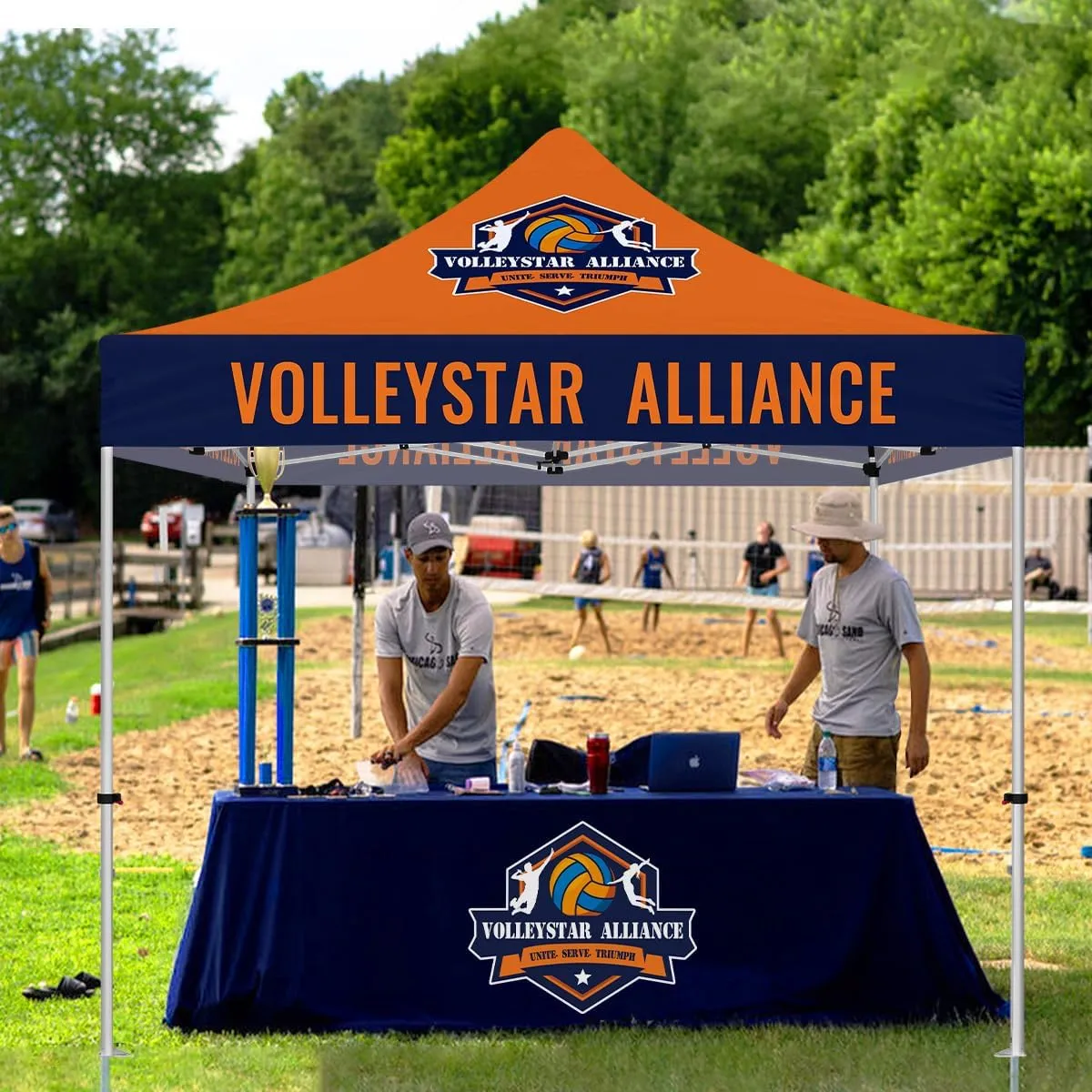 ABLEM8CANOPY VOLLEYSTAR ALLIANCE 10x10 Instant Canopy Tent
