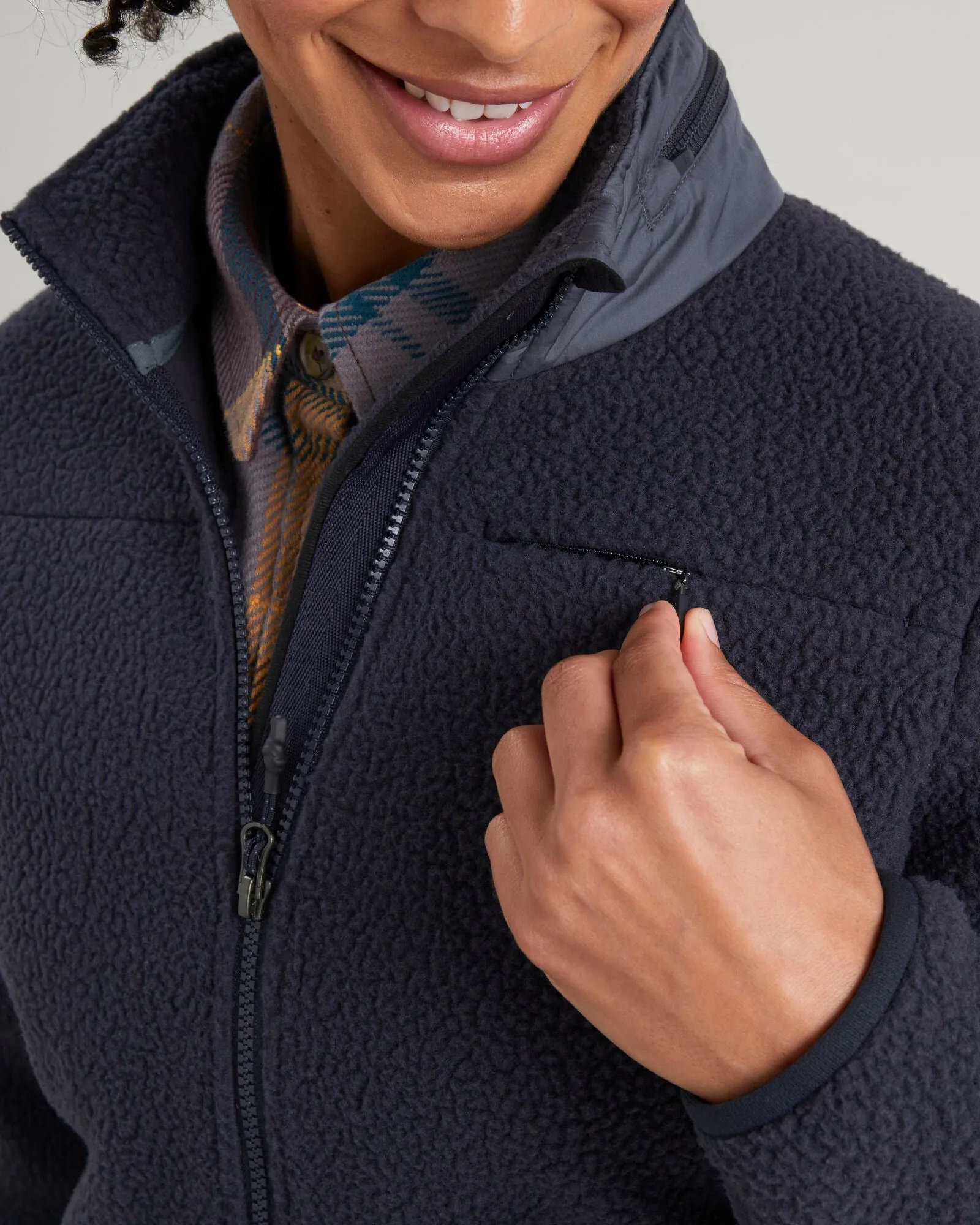 Baffin Island Women's Fleece Jacket - Meteor
