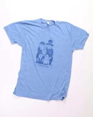 Blue American Apparel Vintage Tee, L