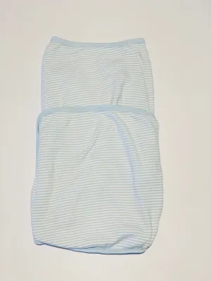 Blue stripe cocoon wrap - Size newborn