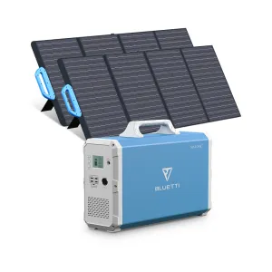 BLUETTI EB240   2*PV120/PV200 | 1000 Watt Generator