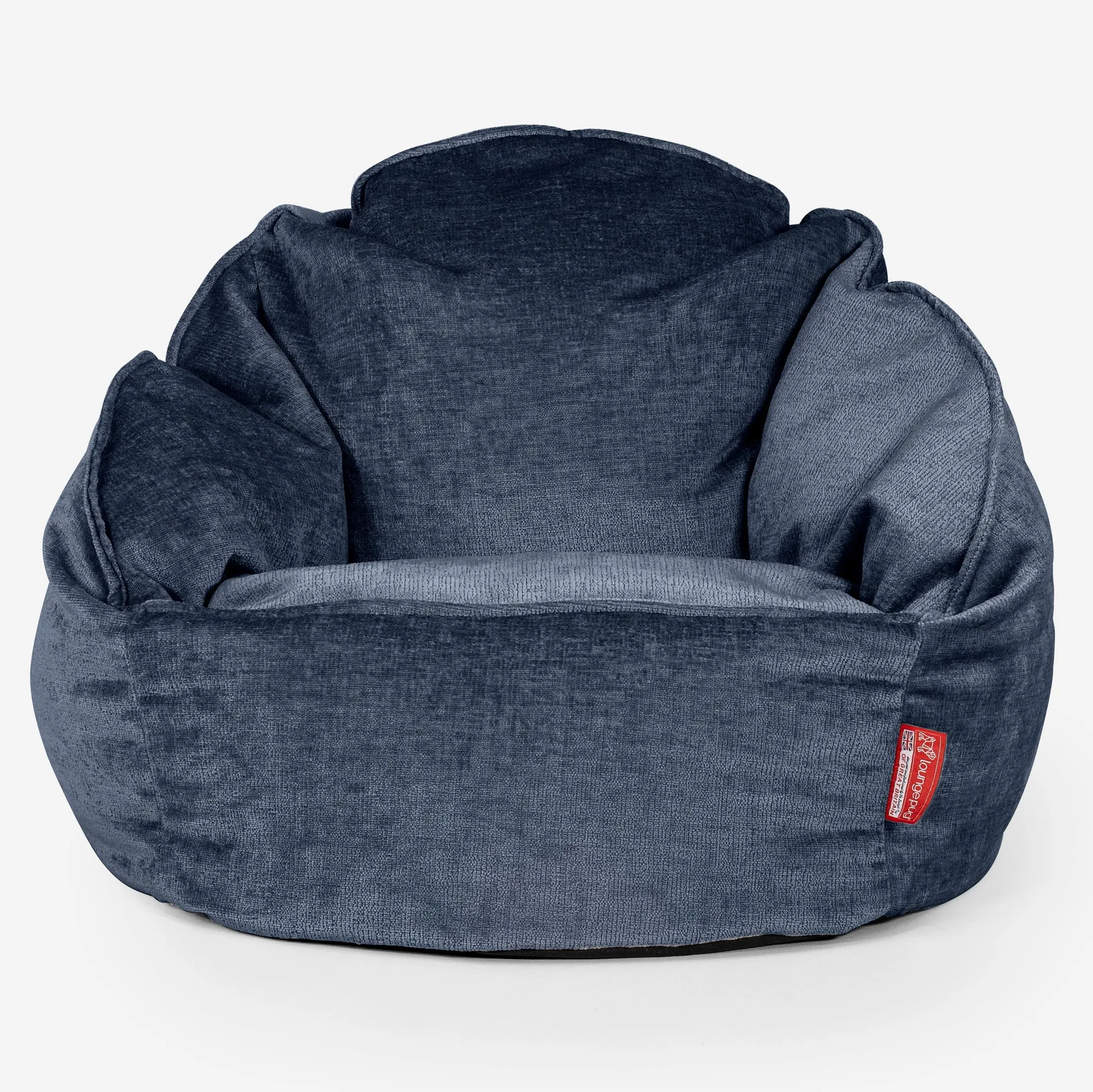 Bubble Bean Bag Chair - Chenille Navy Blue