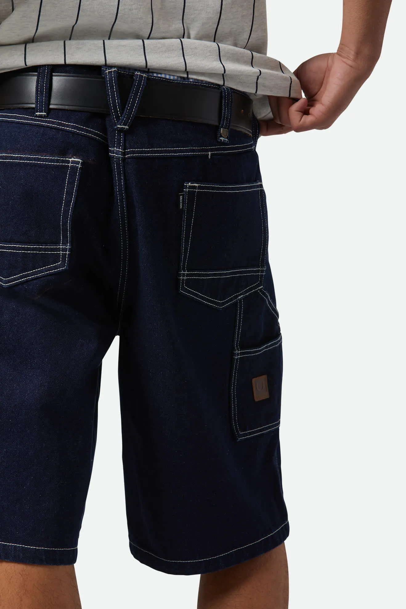 Builders Carpenter Baggy Short - Rinse Denim