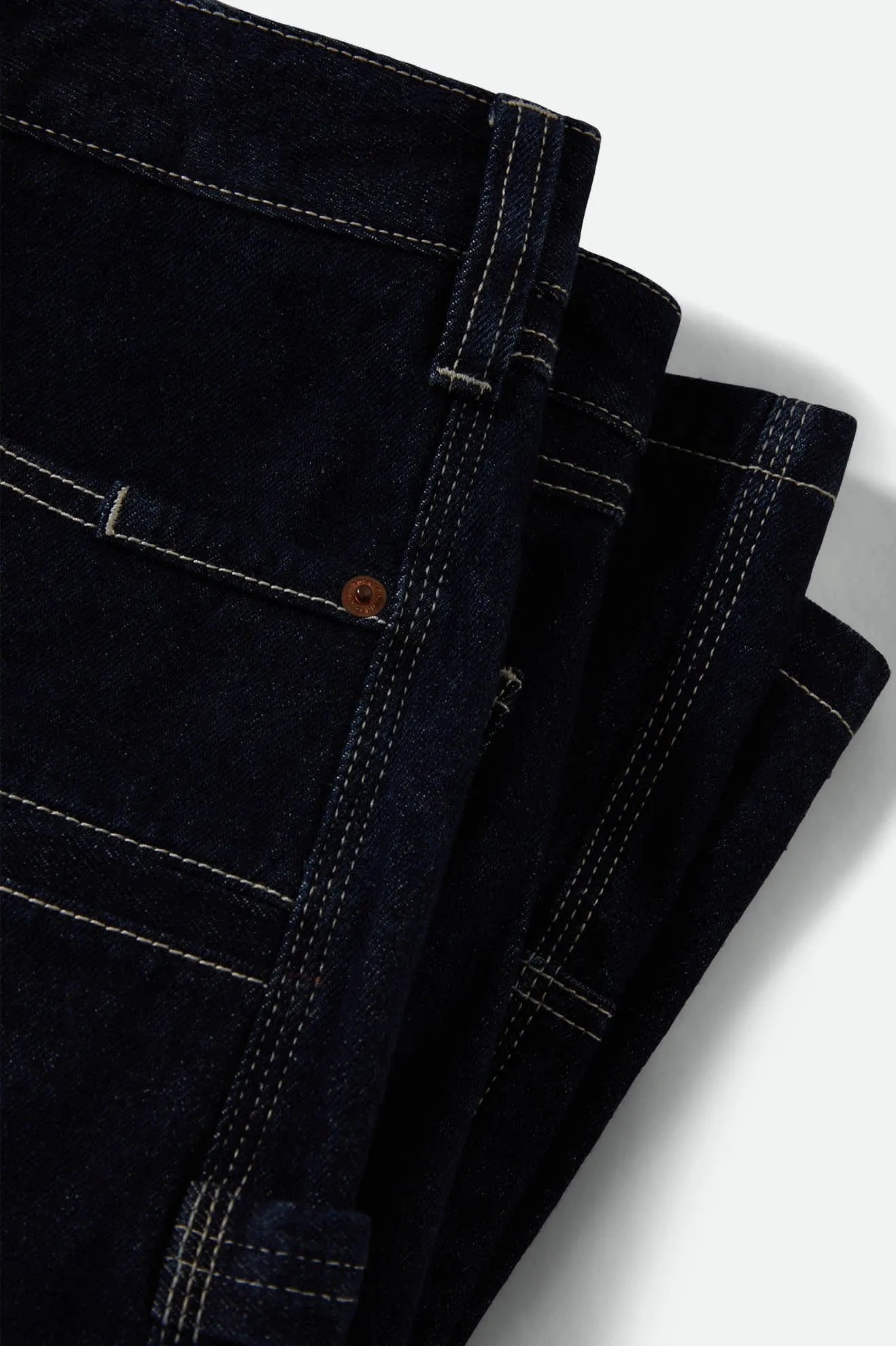 Builders Carpenter Baggy Short - Rinse Denim