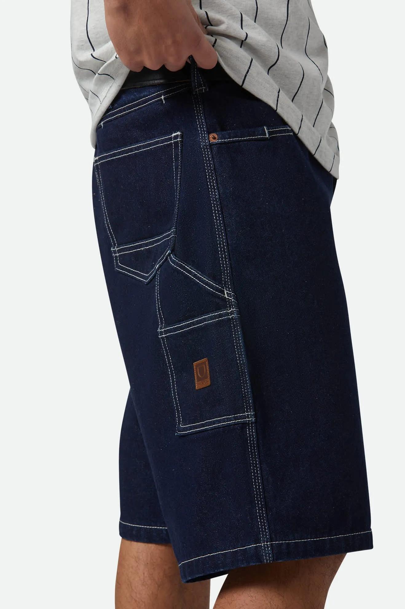 Builders Carpenter Baggy Short - Rinse Denim