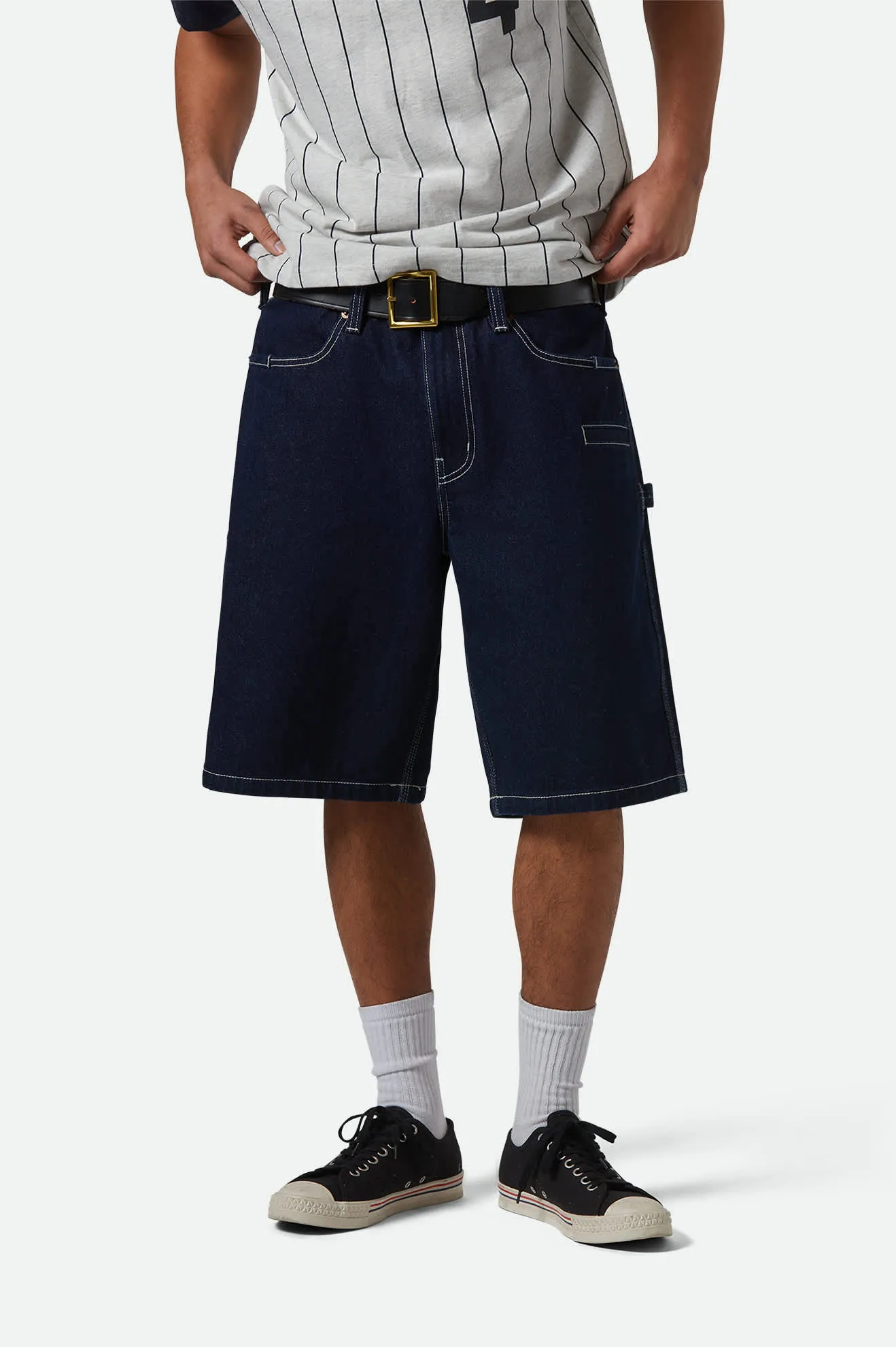 Builders Carpenter Baggy Short - Rinse Denim