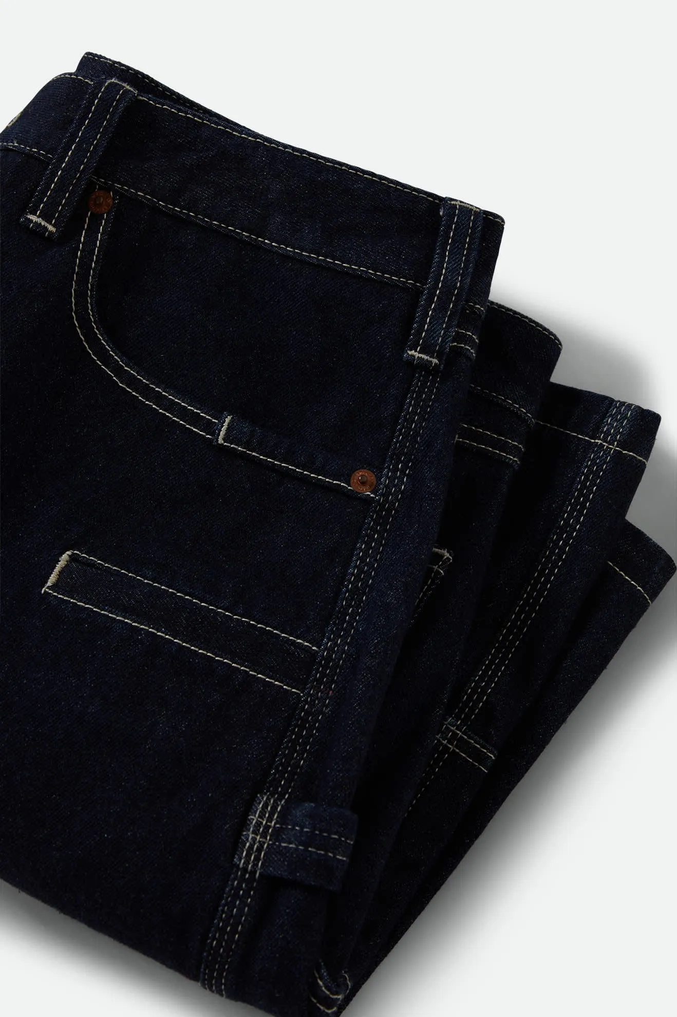 Builders Carpenter Baggy Short - Rinse Denim