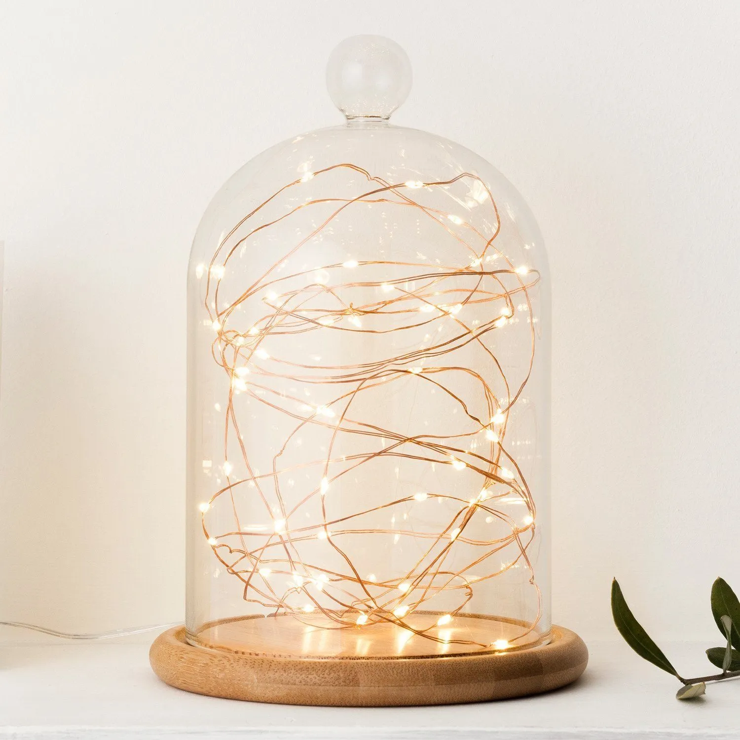 Copper 10m Fairy Lights | AA Battery | Decorative Indoor