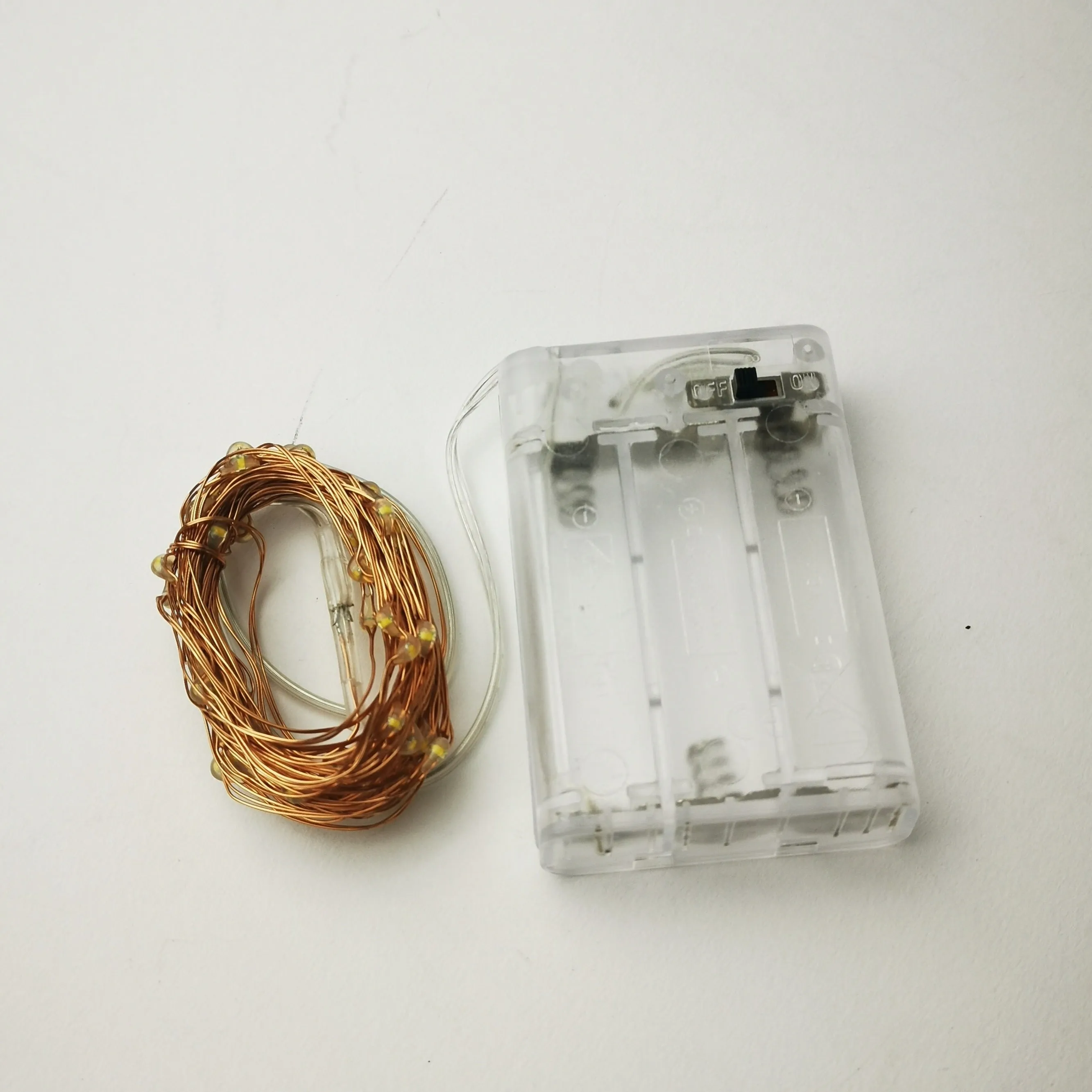 Copper 10m Fairy Lights | AA Battery | Decorative Indoor