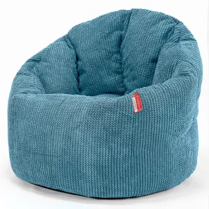 Cuddle Up Beanbag Chair - Pom Pom Aegean Blue