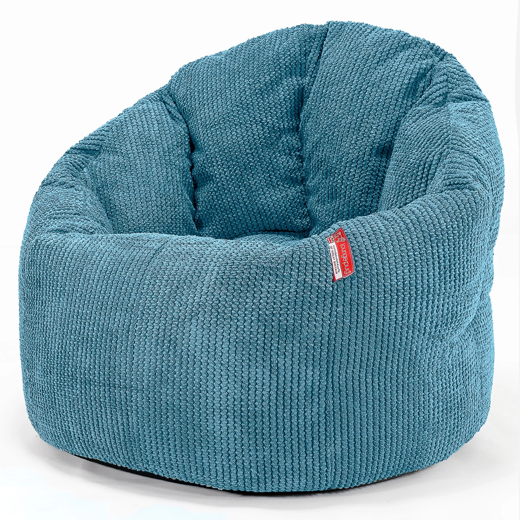 Cuddle Up Beanbag Chair - Pom Pom Aegean Blue