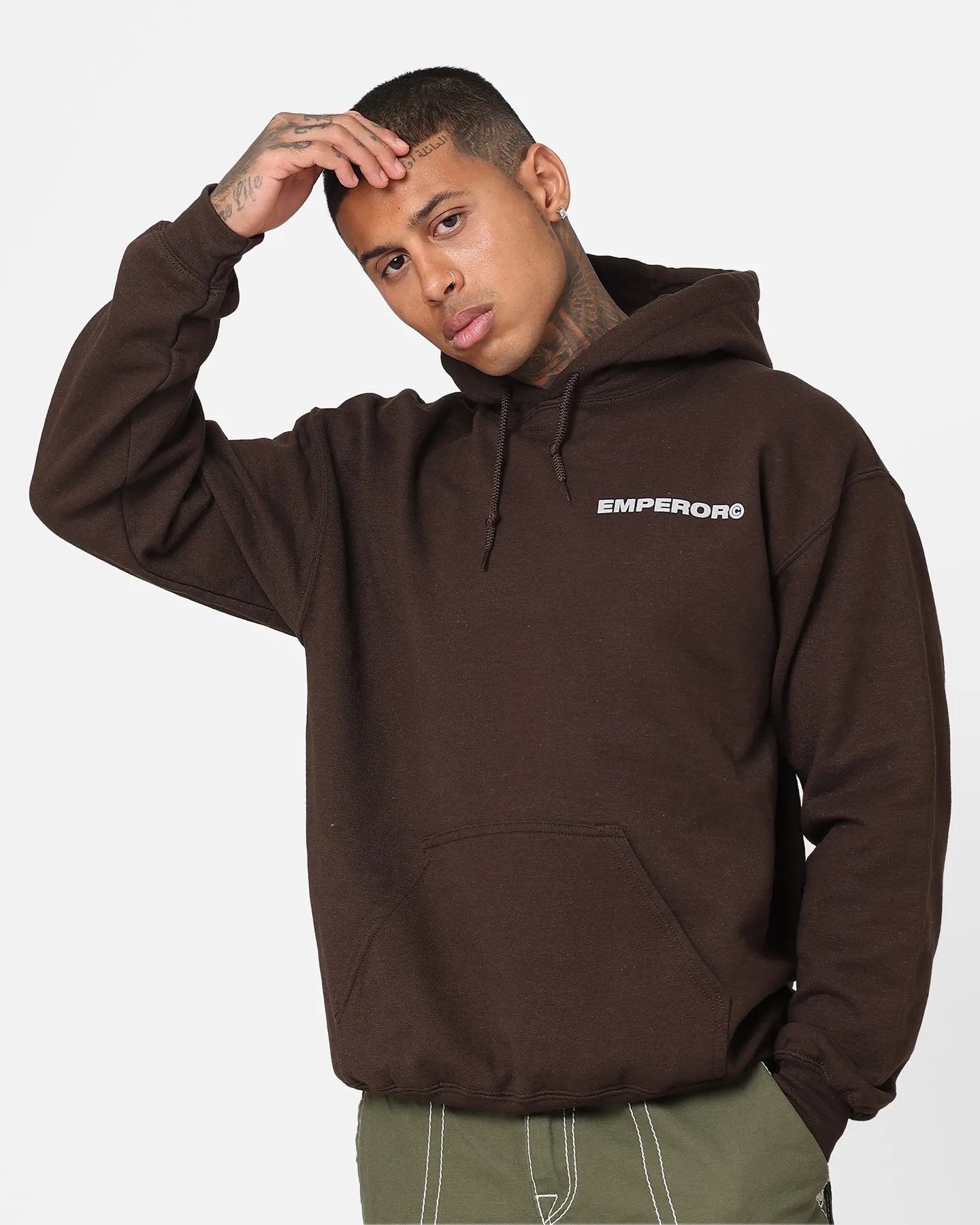 Emperor Apparel The Streets Hoodie Brown