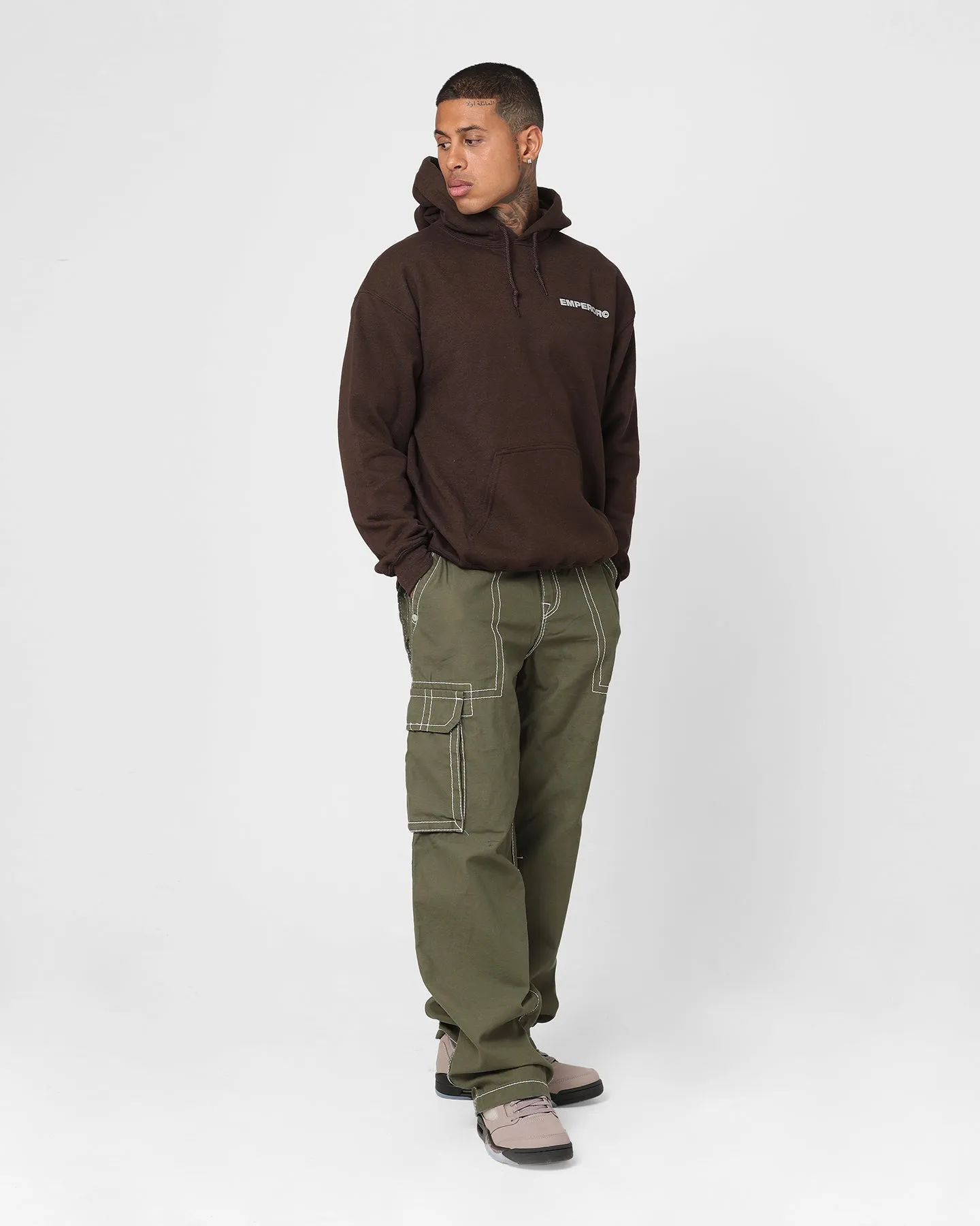 Emperor Apparel The Streets Hoodie Brown