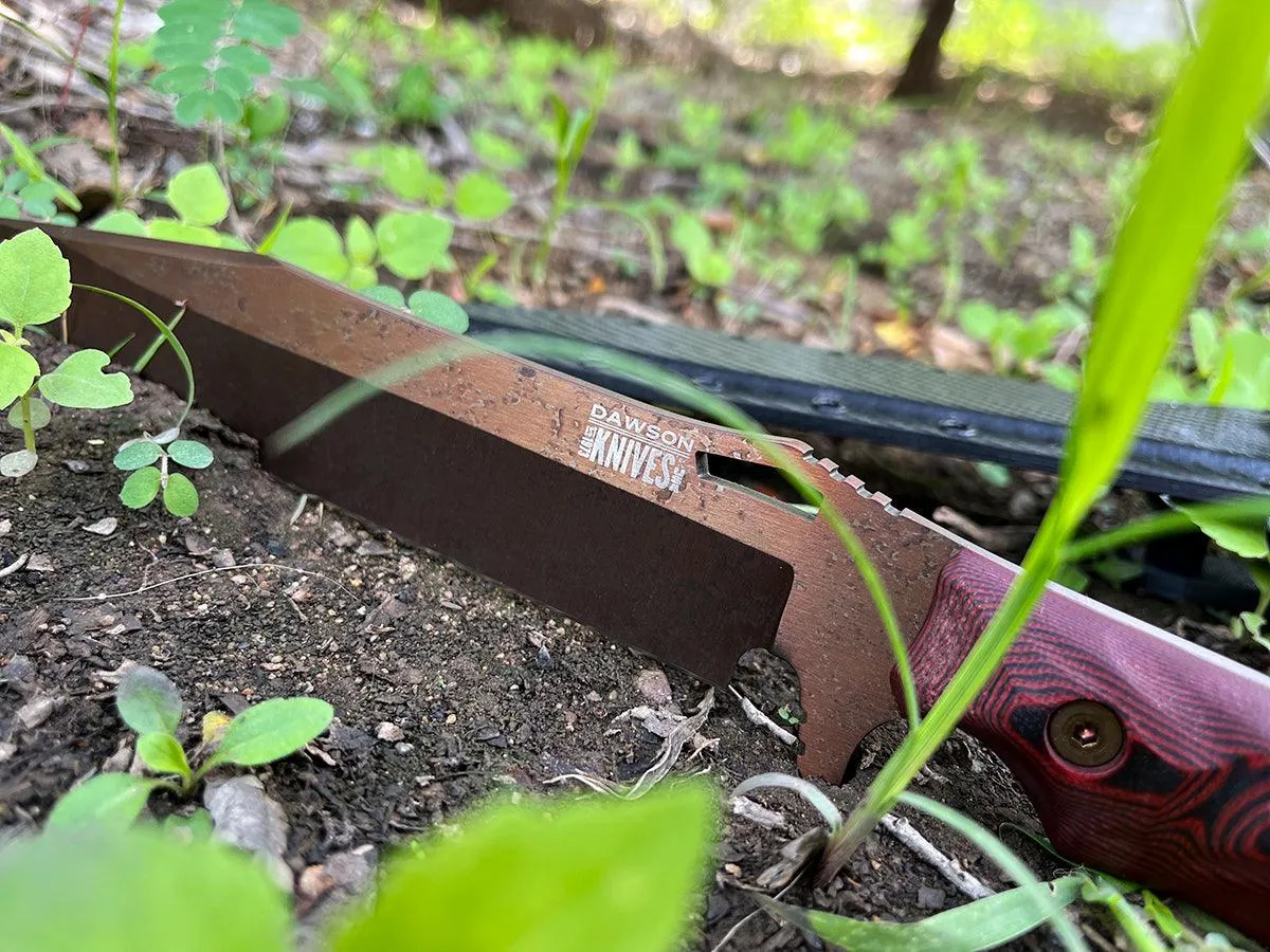 GEN 2 Marauder XL | Survival, Camp and Backpacking Knife Series | CPM-MagnaCut Steel | Arizona Copper Finish