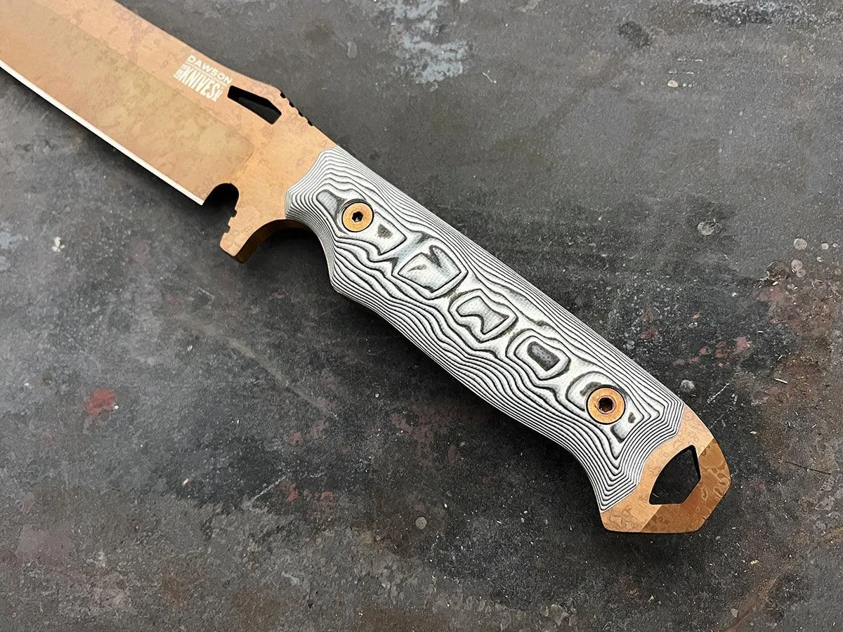 GEN 2 Marauder XL | Survival, Camp and Backpacking Knife Series | CPM-MagnaCut Steel | Arizona Copper Finish