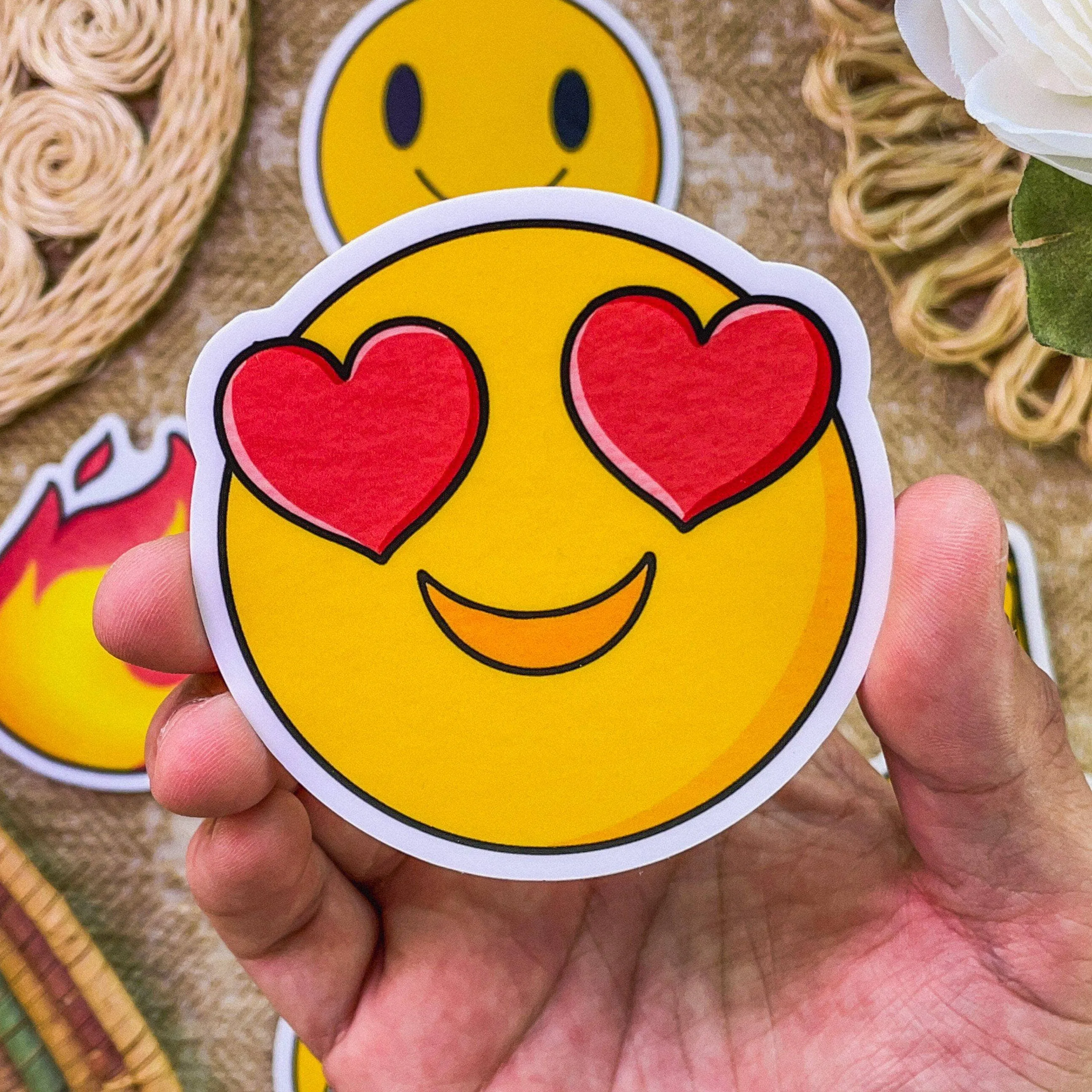 Heart Eyes - Moodi Sticker