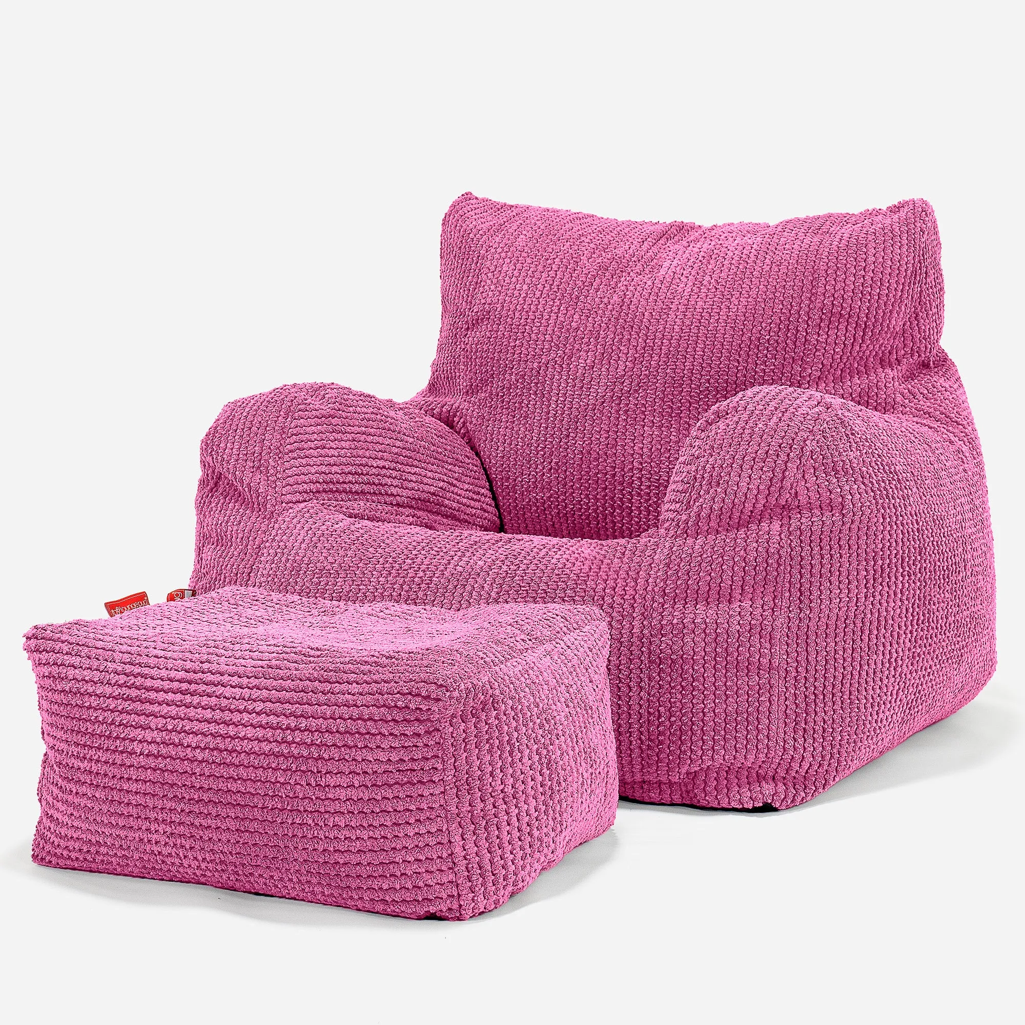 Josephine Bean Bag Armchair - Pom Pom Pink