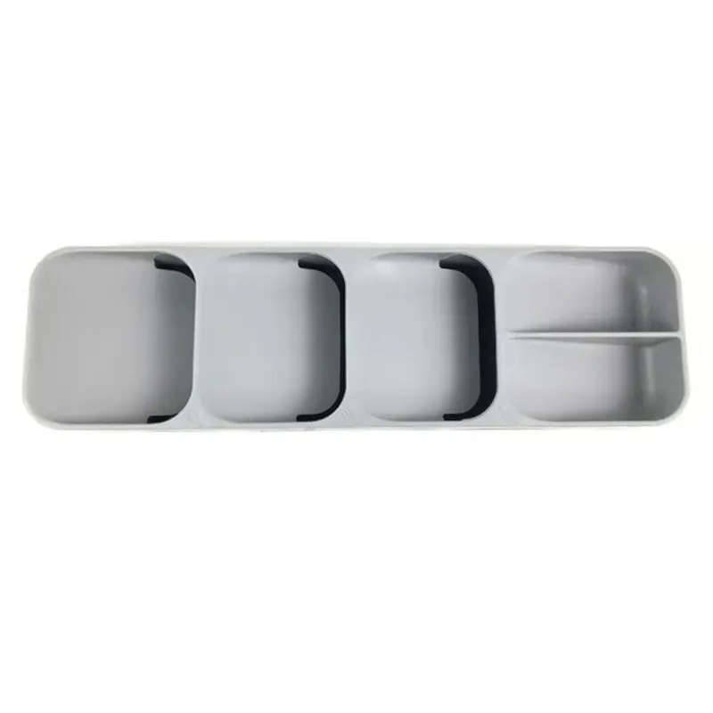 Kitchen Drawer Cutlery Storage Tray Knife Holder Spoon Forks Tableware Organizer Container For Spice Bottles Knives Block