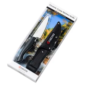Kyocera Ceramic Camp Kitchen Knife With Sheath 10.5 cm