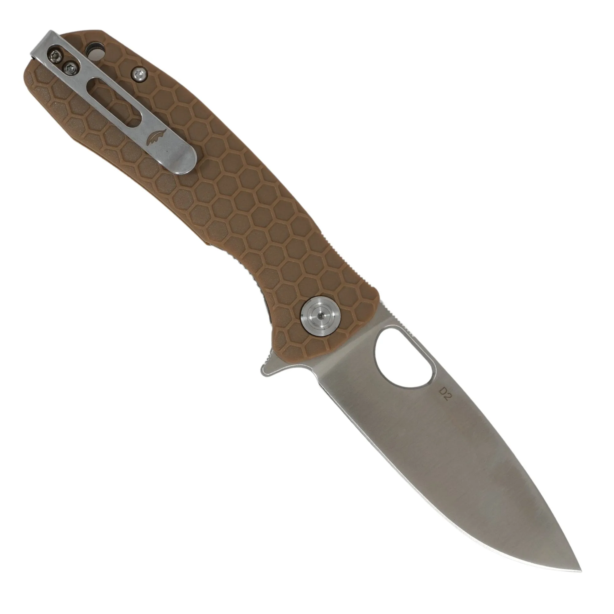 Large Drop Point Knife - D2 Steel - Dealer