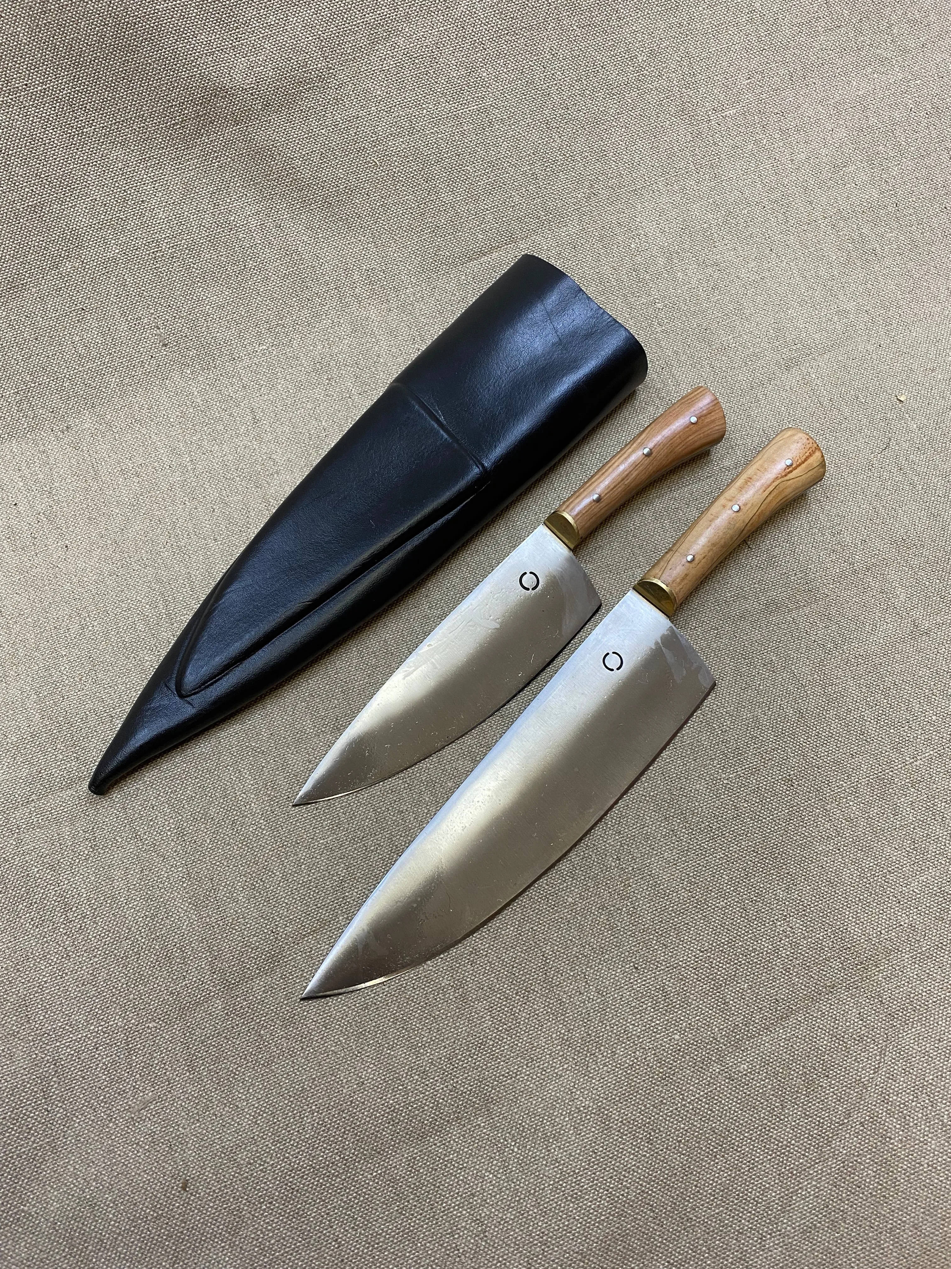 Large Medieval Cooks Knife Set 14th-18thC