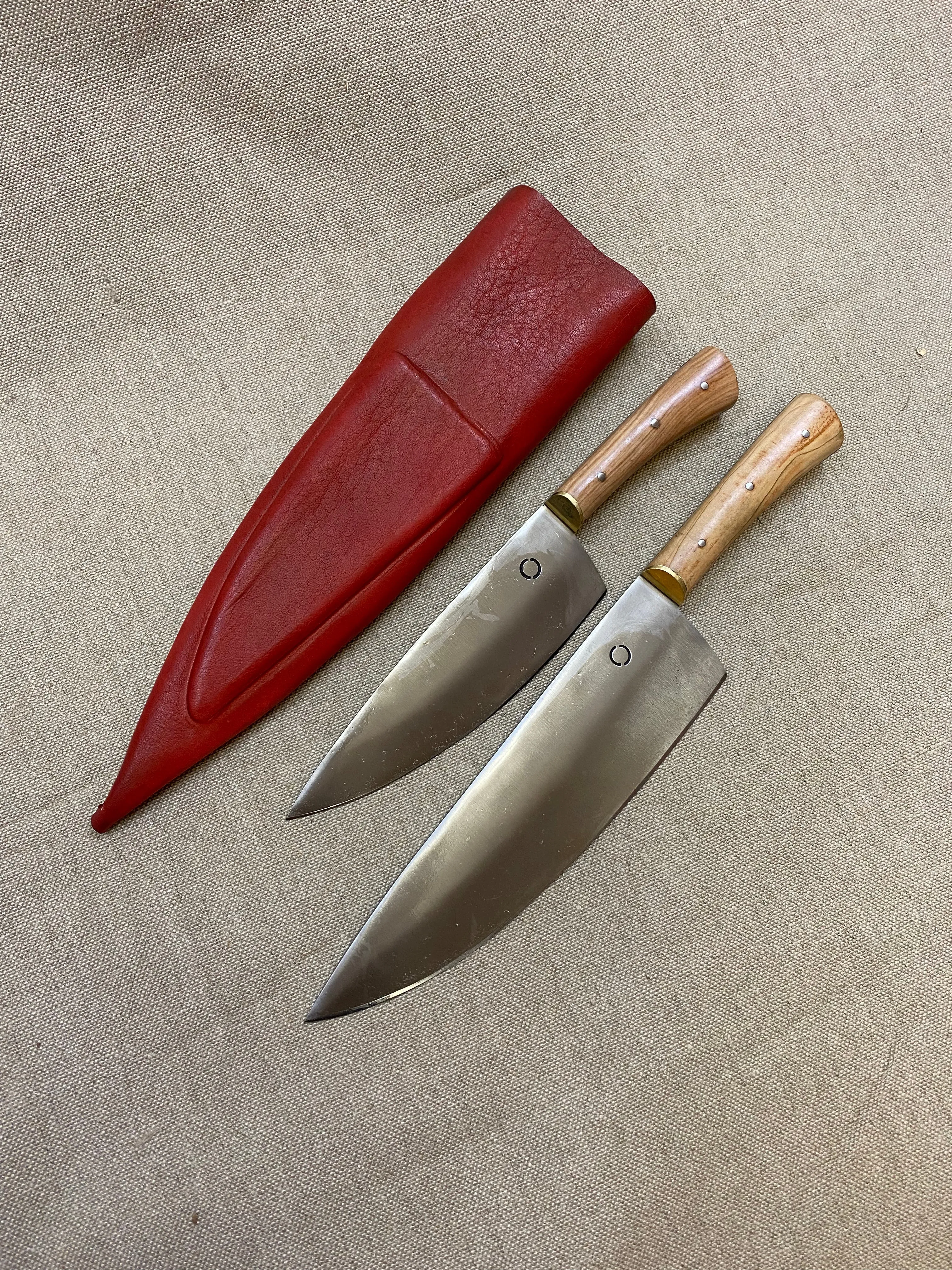 Large Medieval Cooks Knife Set 14th-18thC