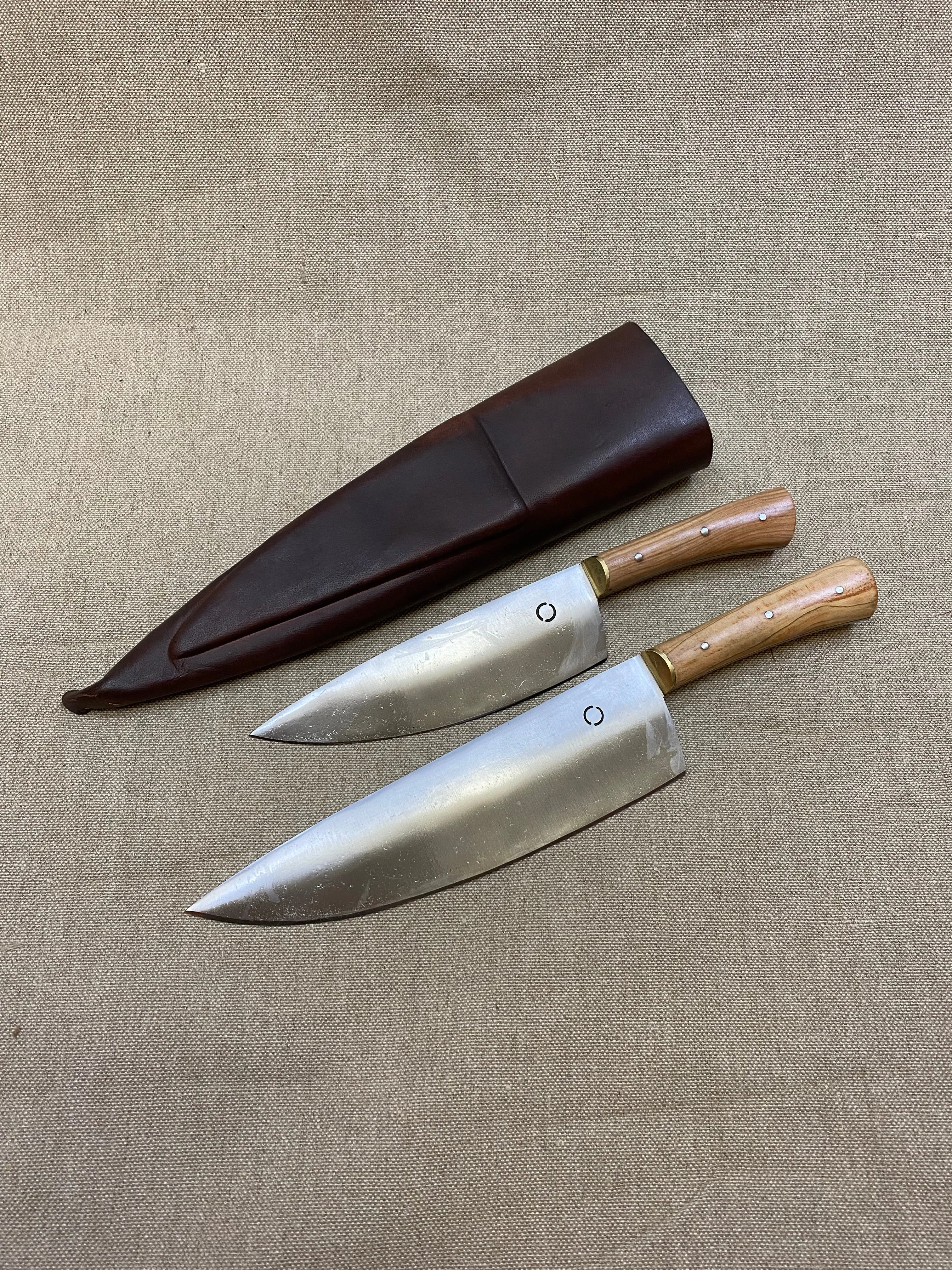 Large Medieval Cooks Knife Set 14th-18thC