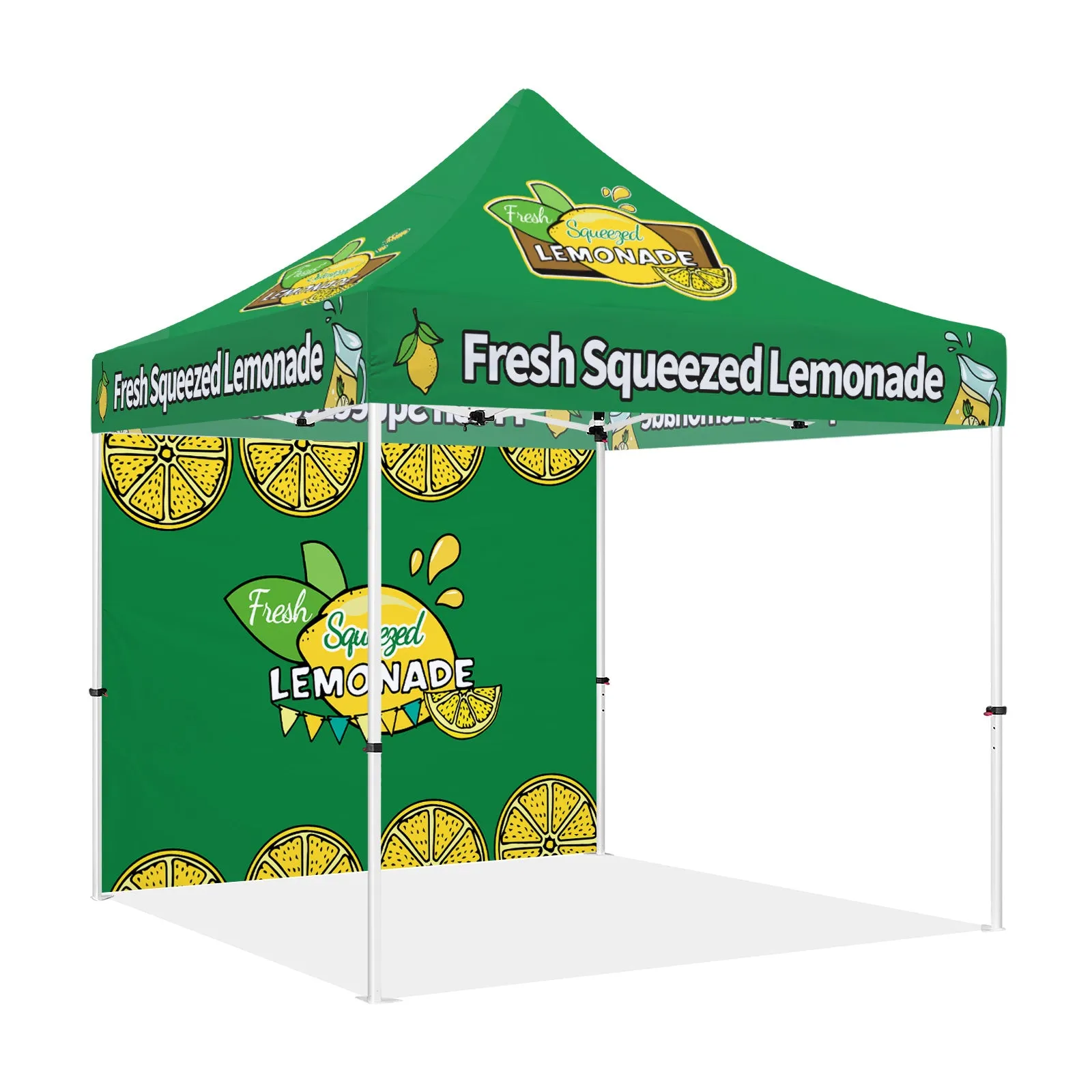 Lemonade Tent- 10x10 Fresh Squeezed Lemonade Pop Up Tent
