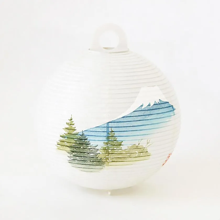 MT FUJI, Letter Lantern, Gifu Chochin