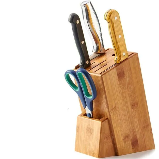 Natural Wood Knife Holder