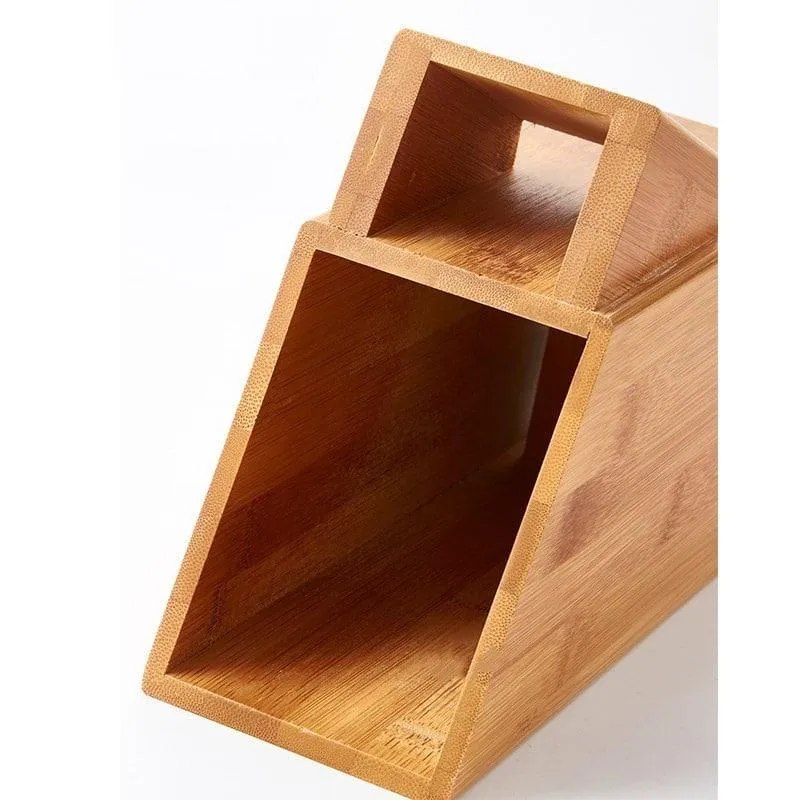 Natural Wood Knife Holder