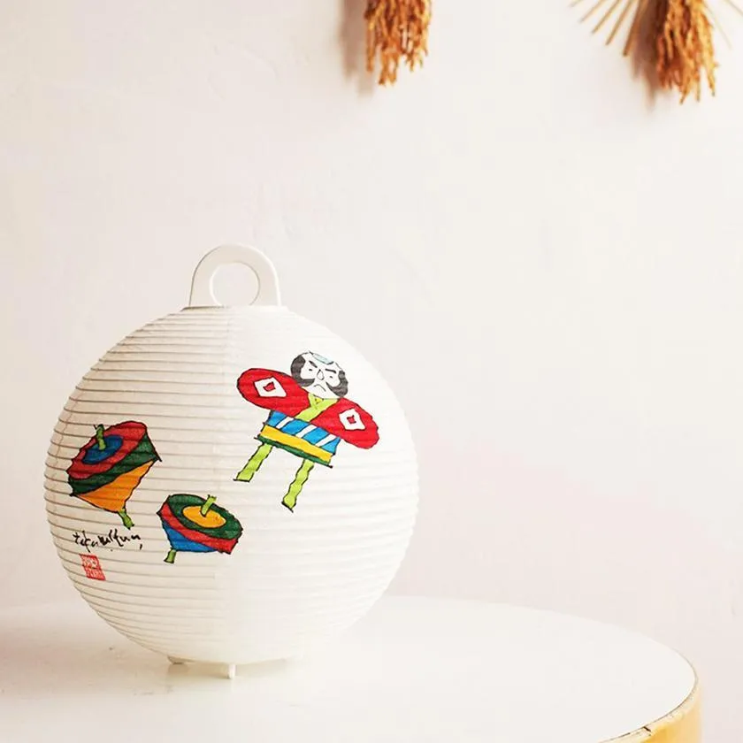 NEW YEAR, Letter Lantern, Gifu Chochin