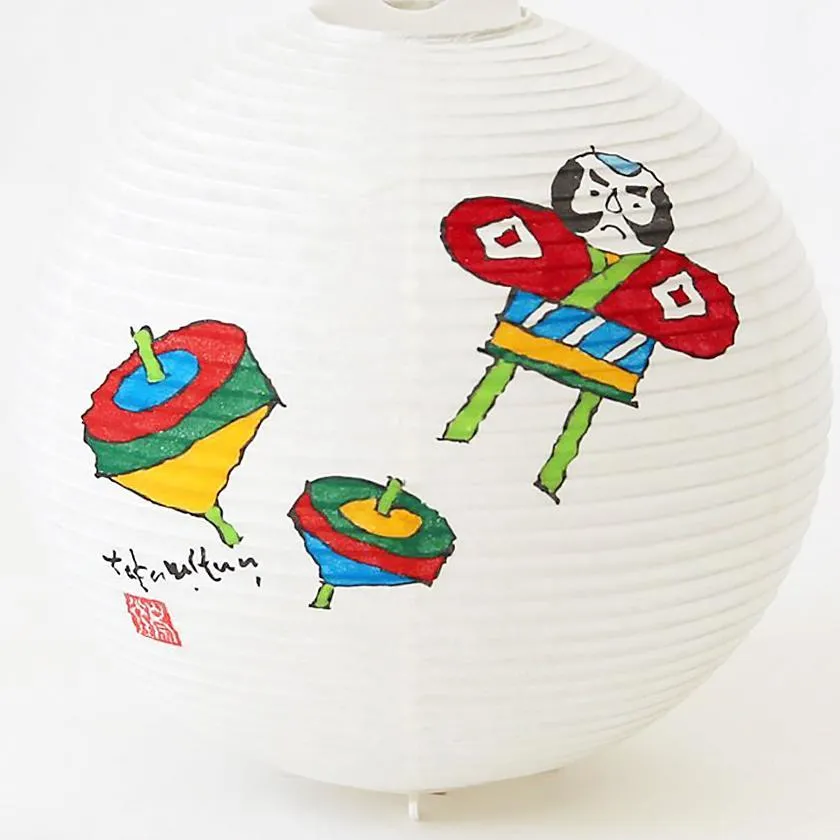 NEW YEAR, Letter Lantern, Gifu Chochin