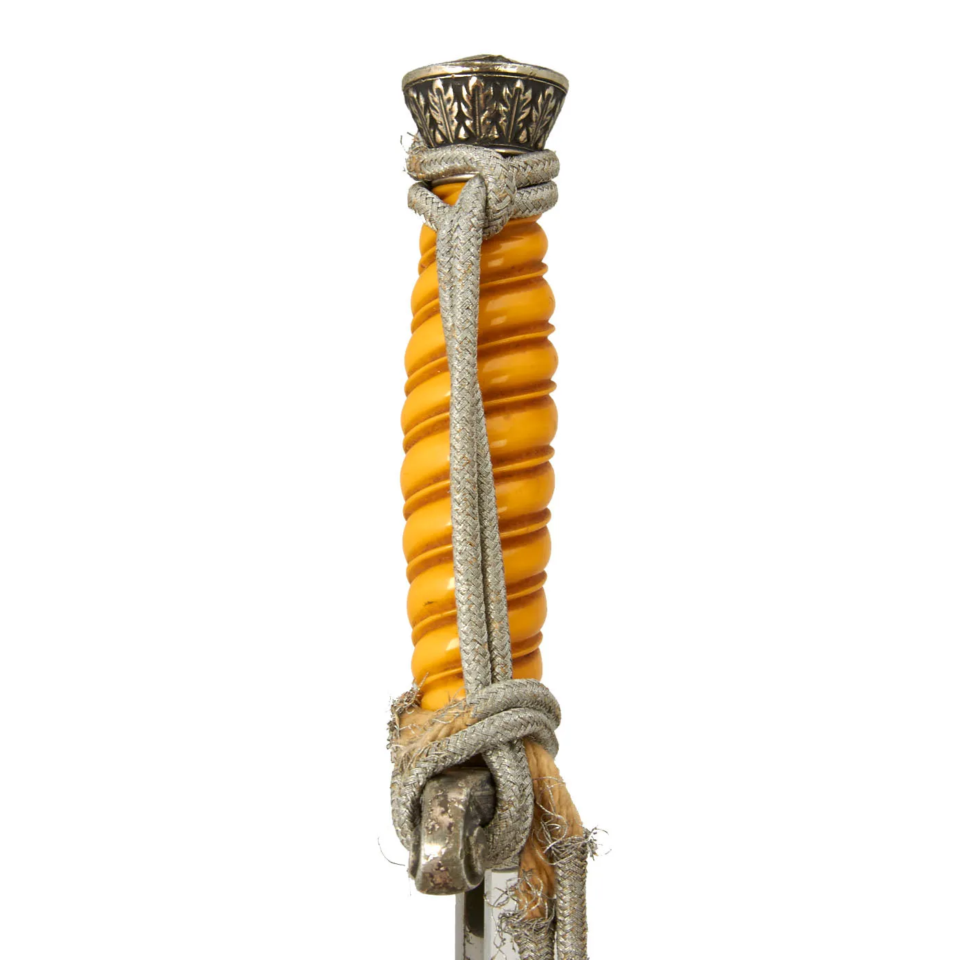 Original German WWII Army Heer Officer Dagger by Alcoso with Hanger & Portepee circa 1940
