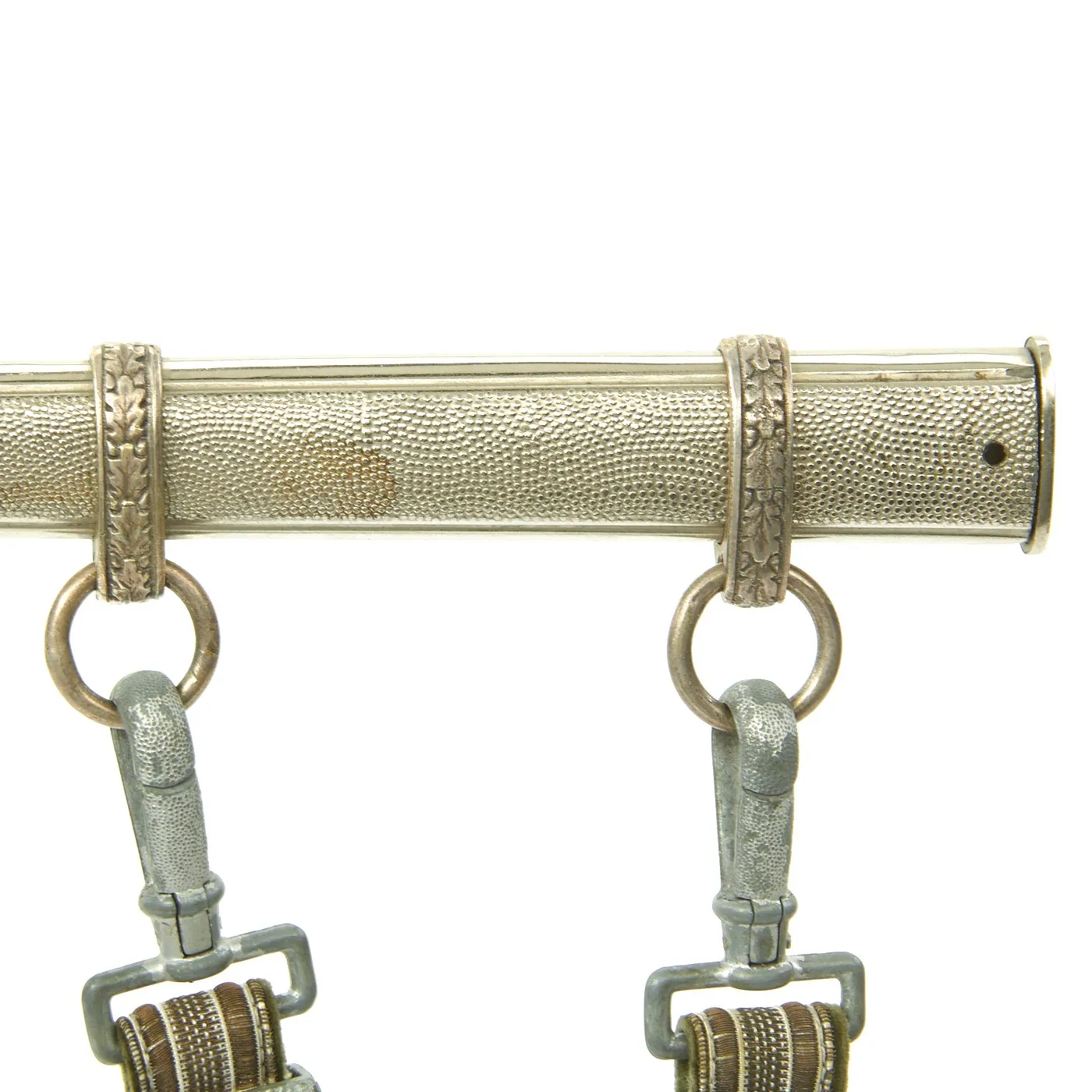 Original German WWII Army Heer Officer Dagger by Alcoso with Hanger and Possible Post War Etching - c. 1940
