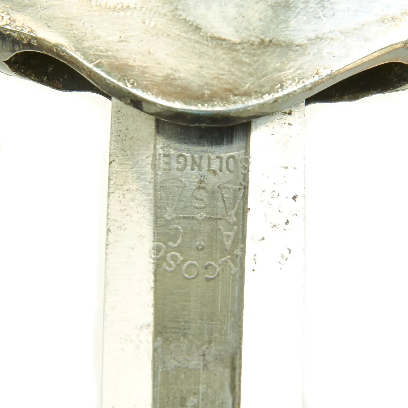 Original German WWII Army Heer Officer Dagger by Alcoso with Hanger circa 1940